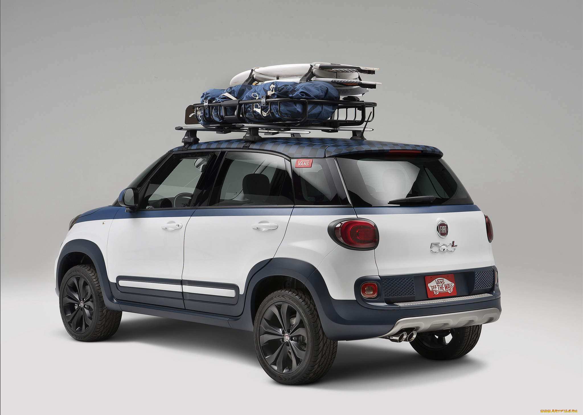 fiat, 500l-vans, design, concept, автомобили, fiat, белый, италия, фиат