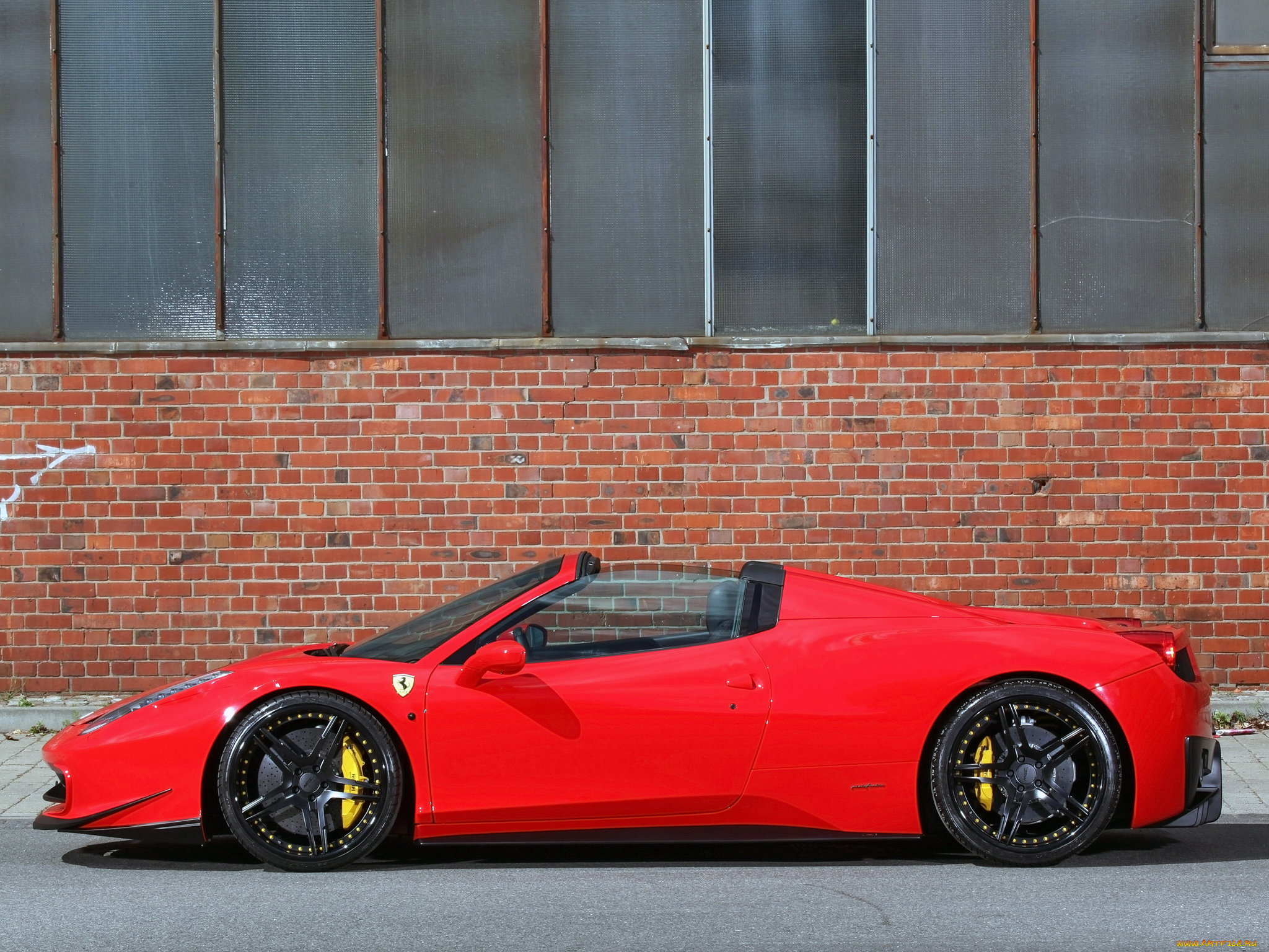 автомобили, ferrari, красный, 458, 2014г, spider, mec, design