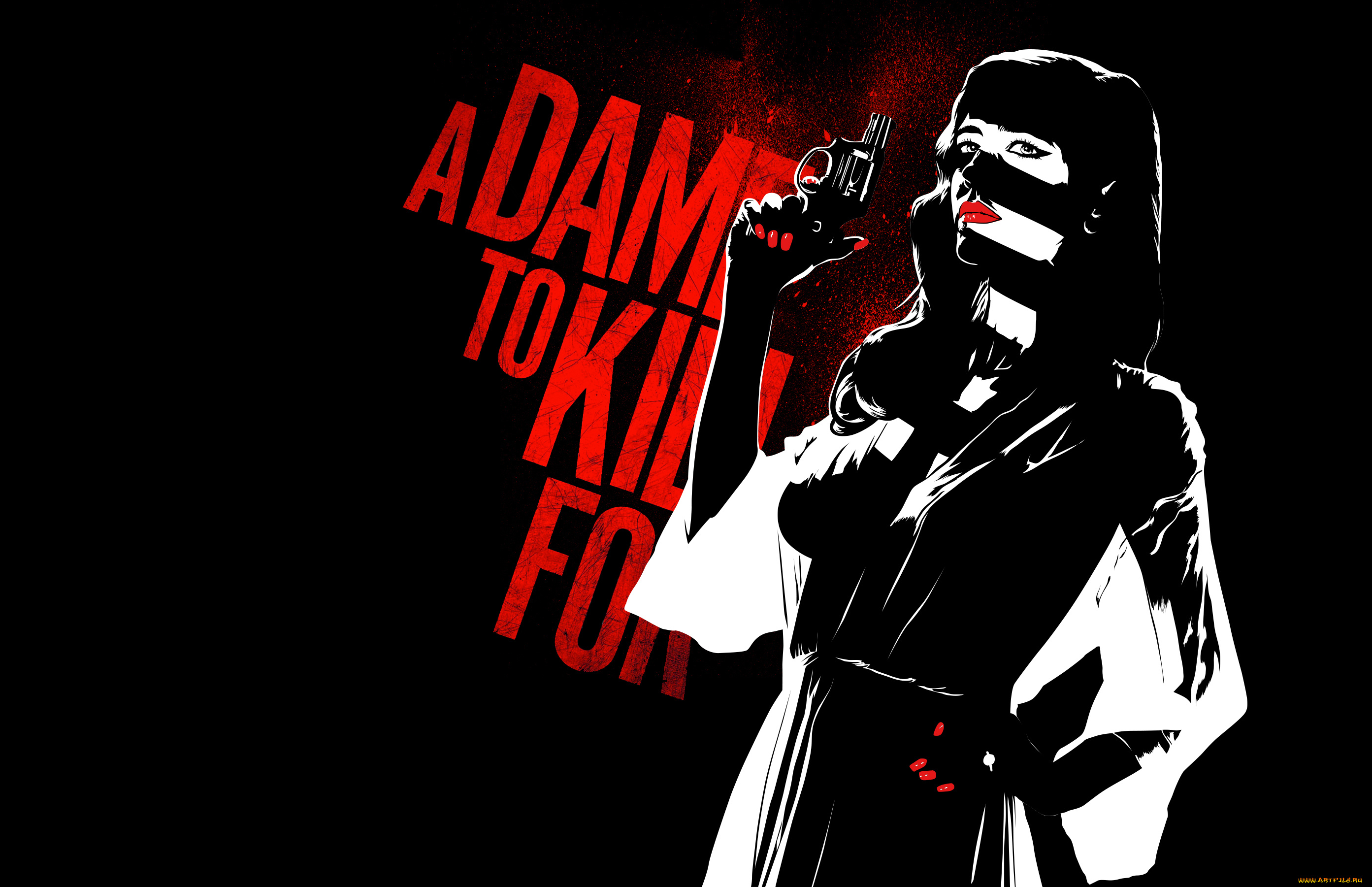 рисованные, кино, грехов, город, sin, city, a, dame, to, kill, for, экшен