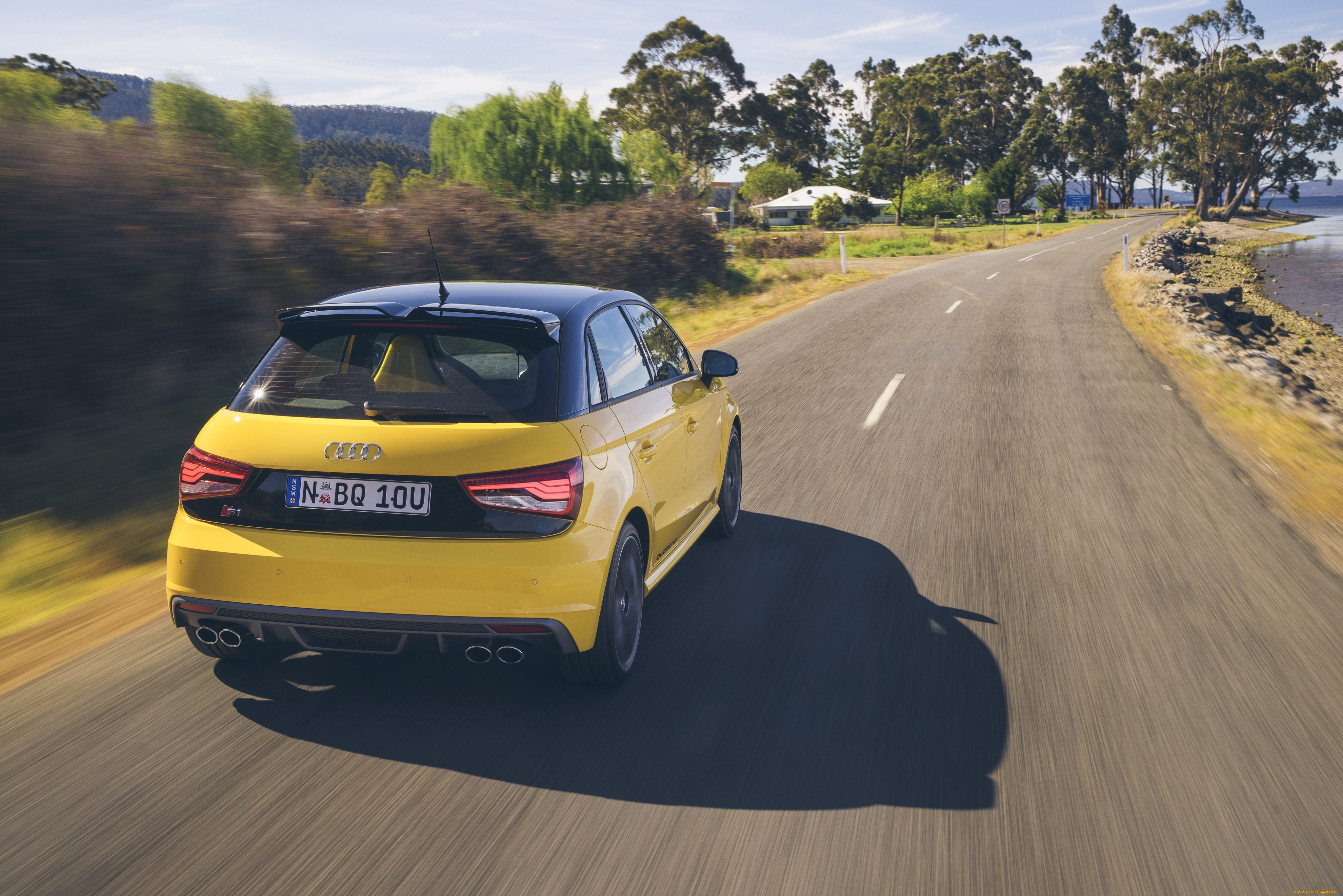 автомобили, audi, sportback, желтый, 2014г, au-spec, s1