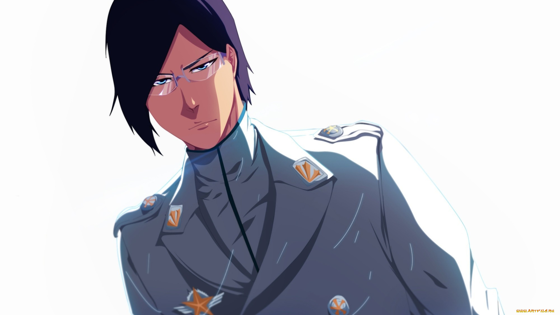 аниме, bleach, исида, урю, ishida, urryu