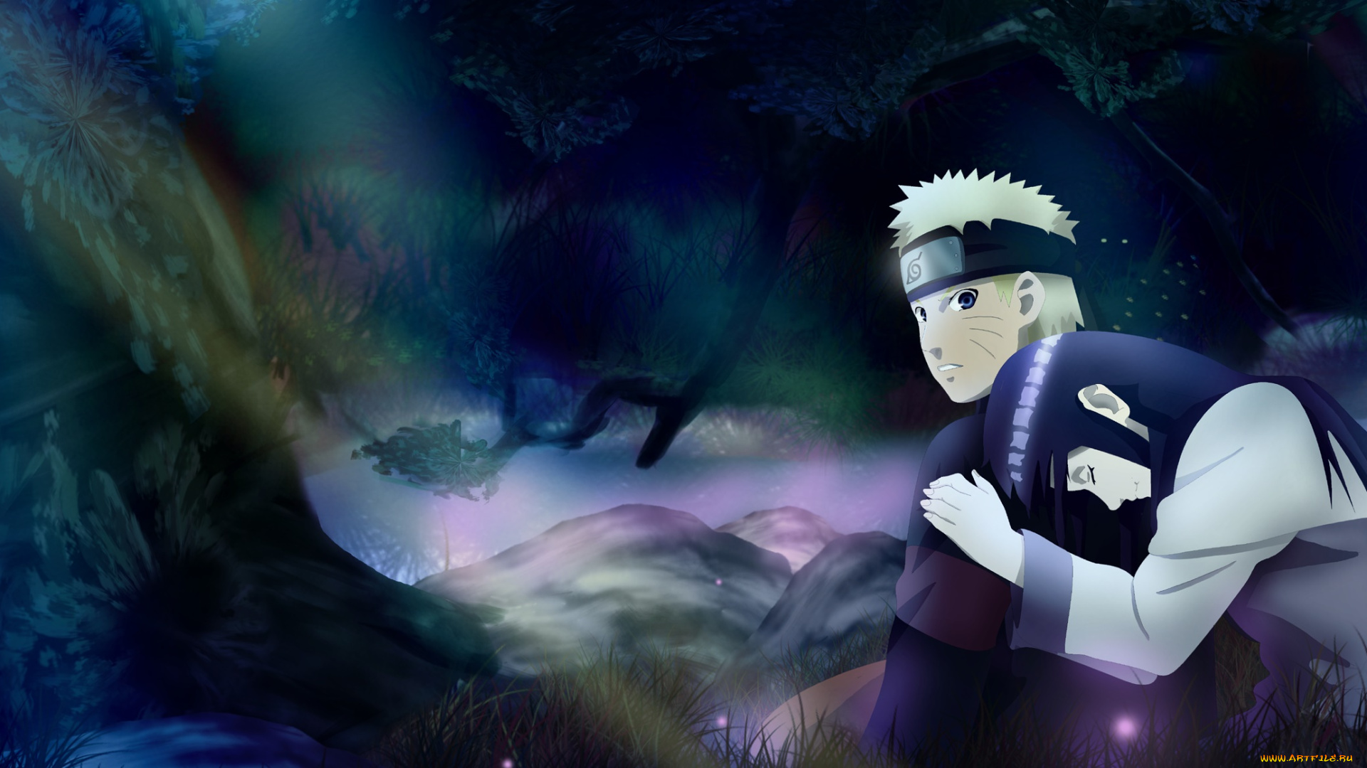 аниме, naruto, hinata