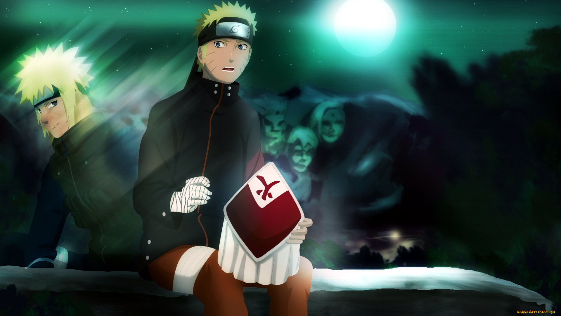 аниме, naruto, hokage