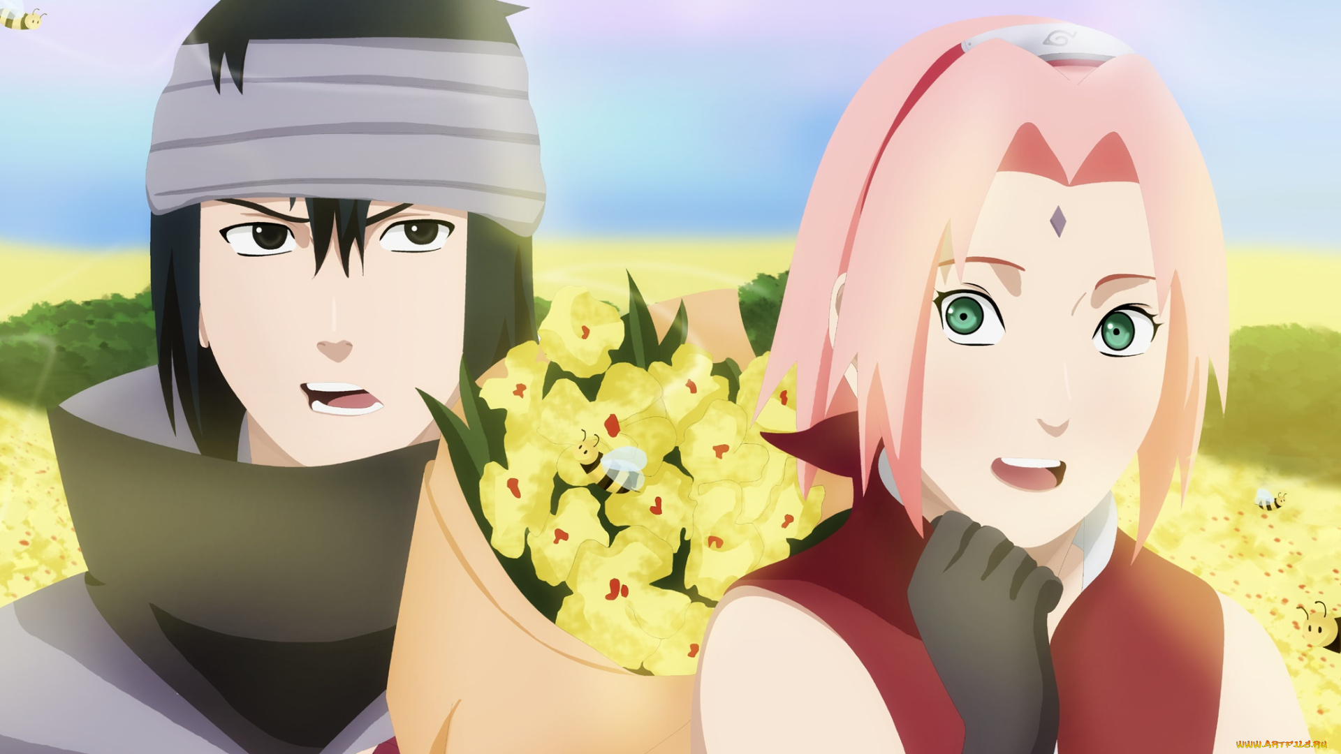 аниме, naruto, sakura