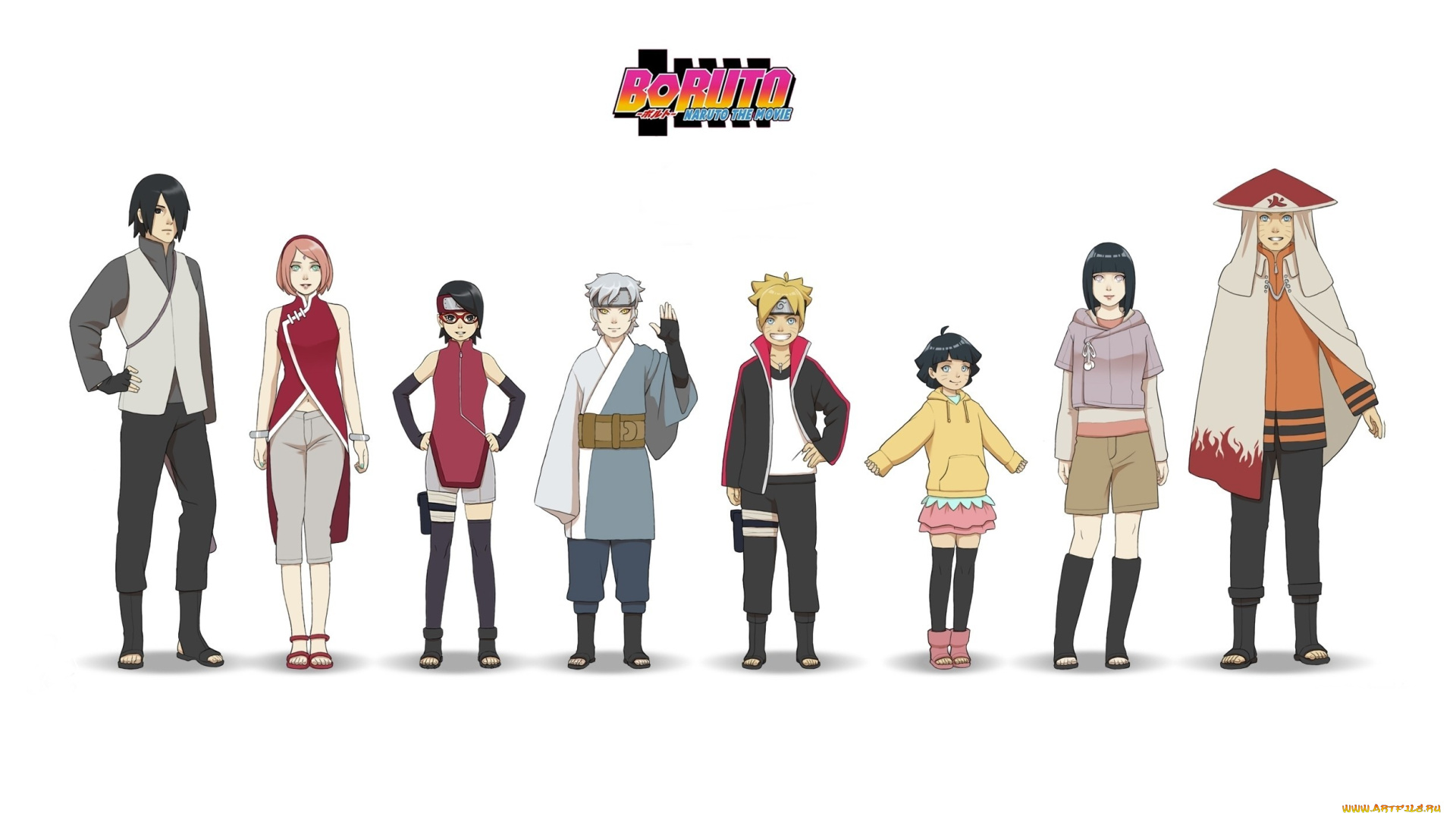 аниме, naruto, uchiha, sasuke, nanadaime, hokage, uzumaki, hyuuga, hinata, hiamwari, boruto, sarada, mizuki, haruno, sakura, by, verauko, the, movie