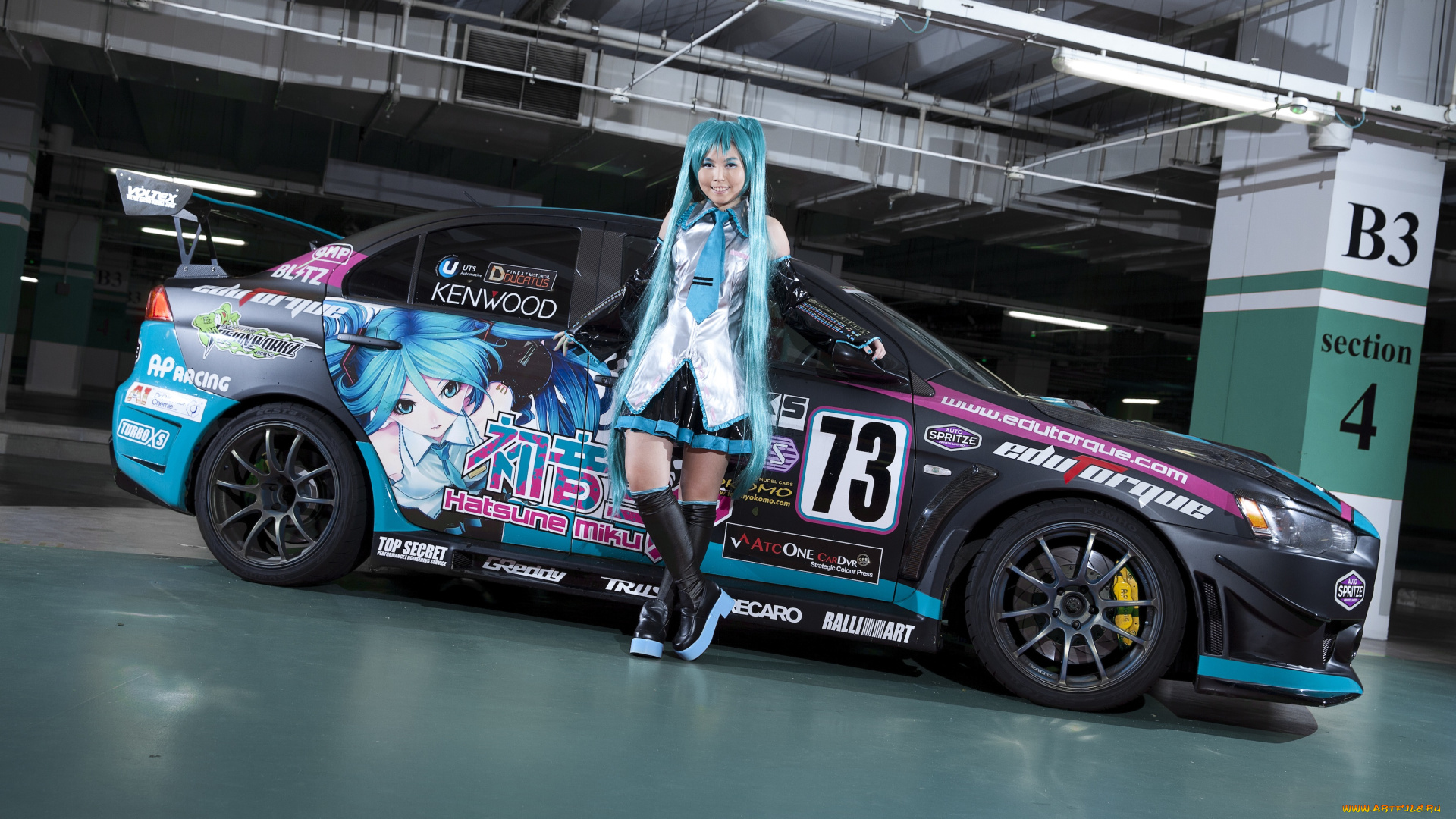 автомобили, -авто, с, девушками, woman, tuning, asian