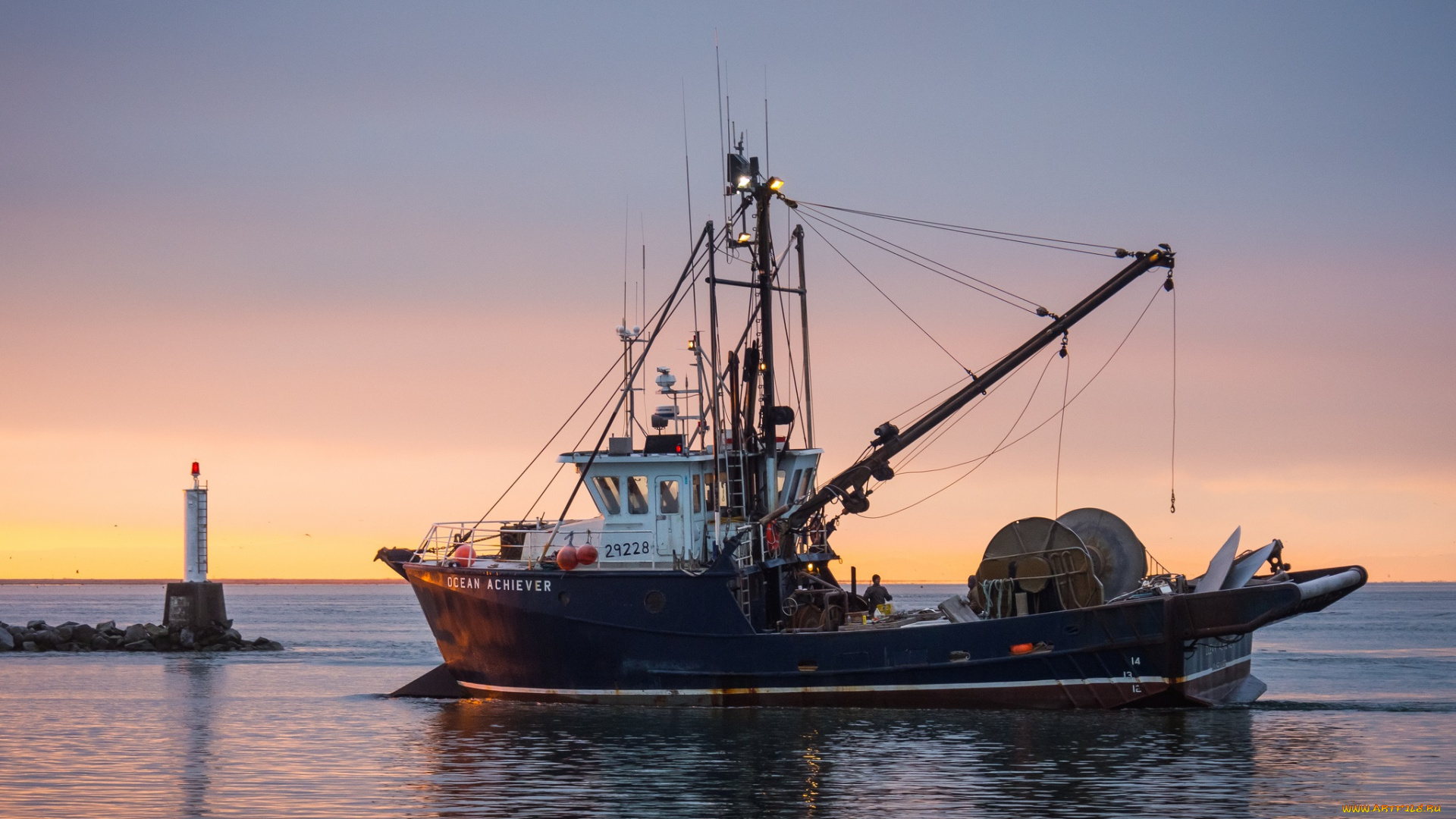 корабли, другое, кабелеукладчик