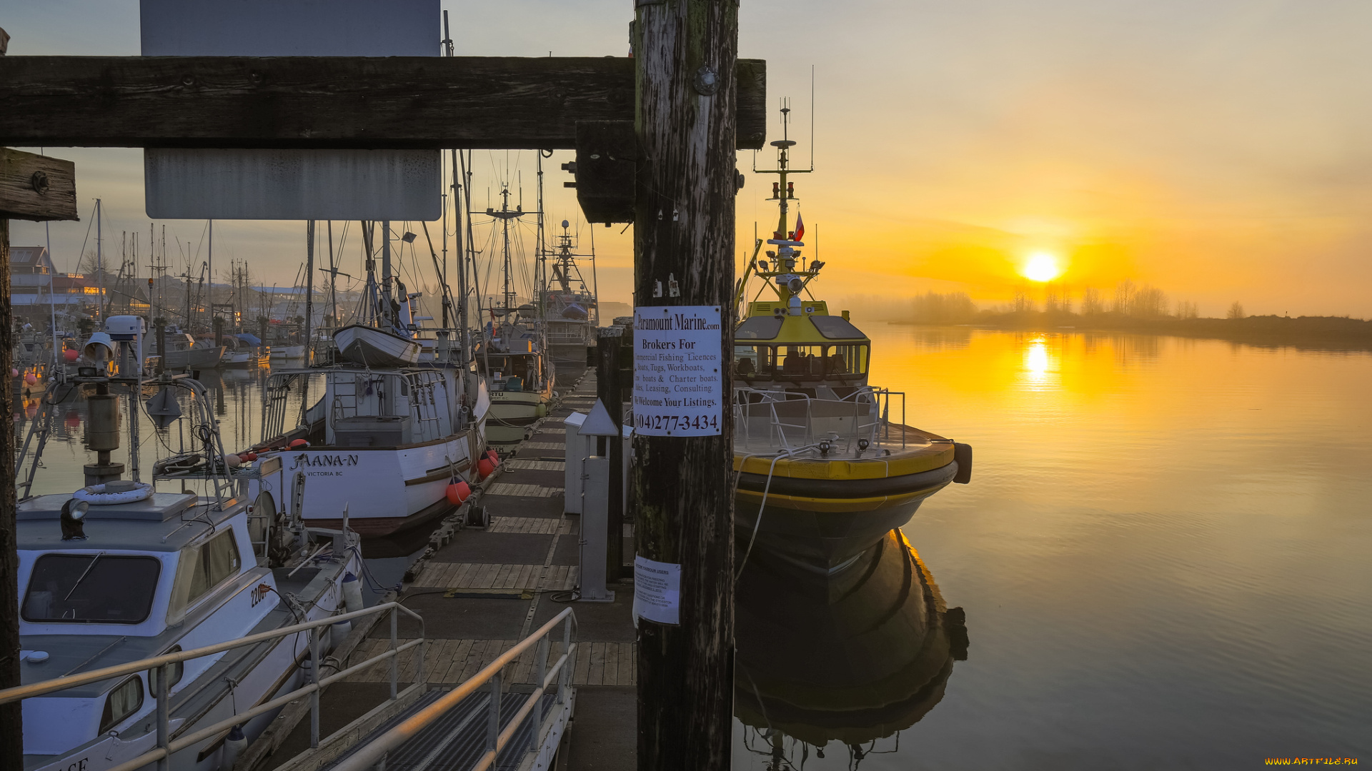 корабли, порты, , , причалы, причал, сумерки