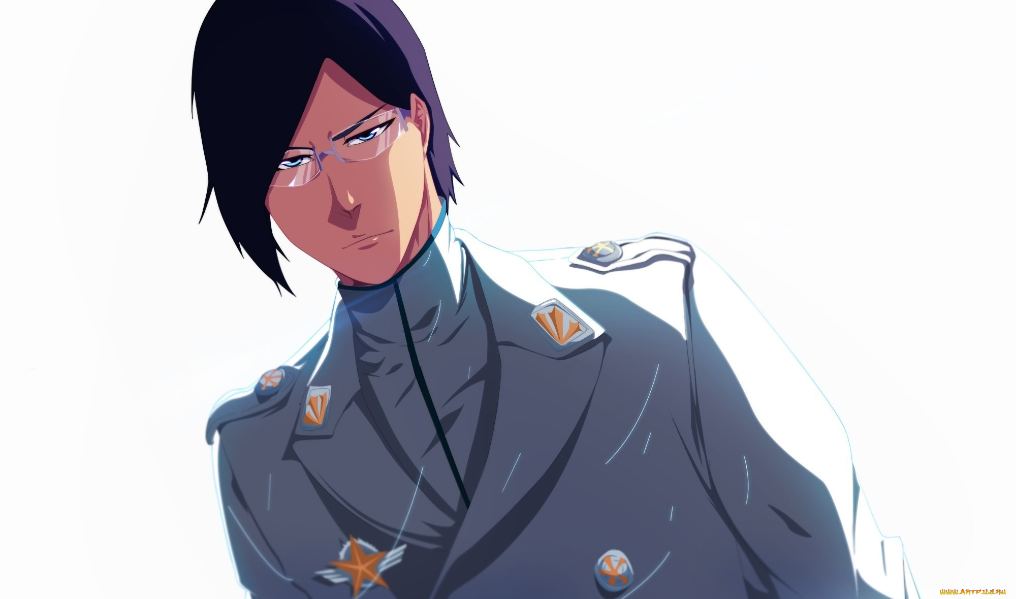 аниме, bleach, исида, урю, ishida, urryu