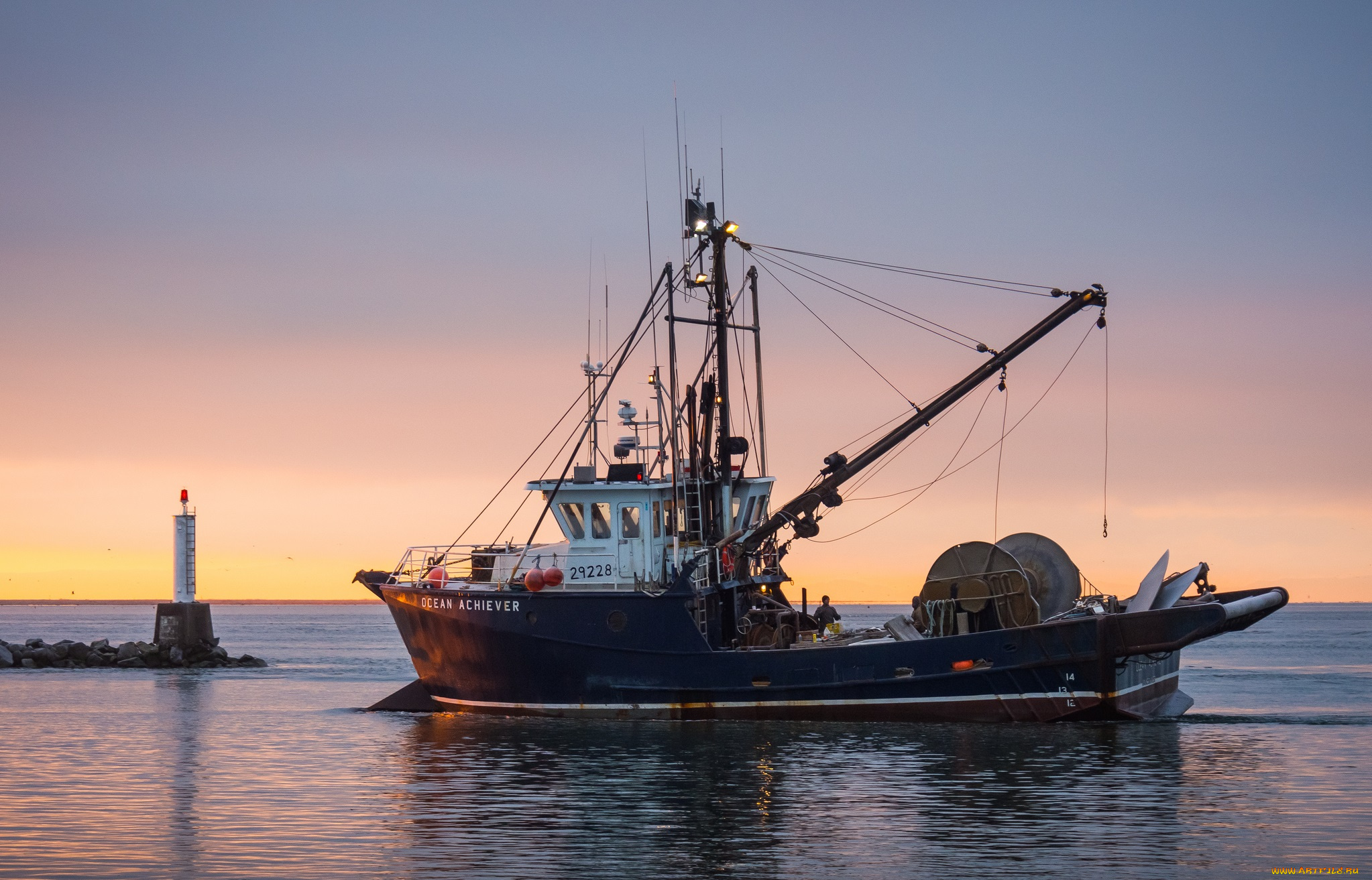 корабли, другое, кабелеукладчик