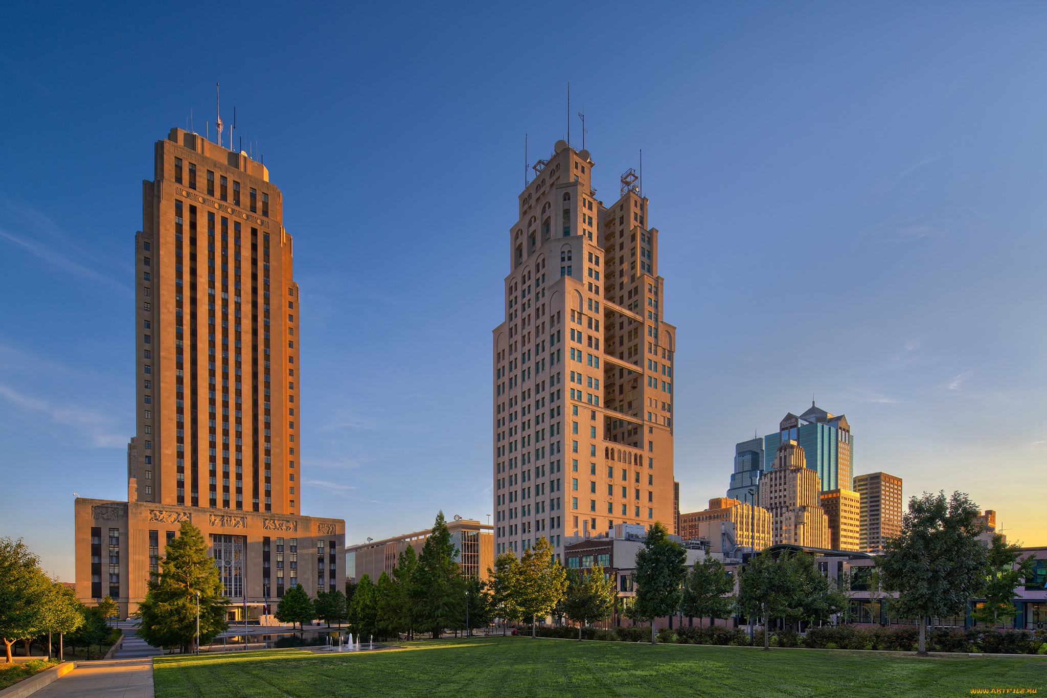 kansas, city, , missouri, города, -, здания, , дома, высотки