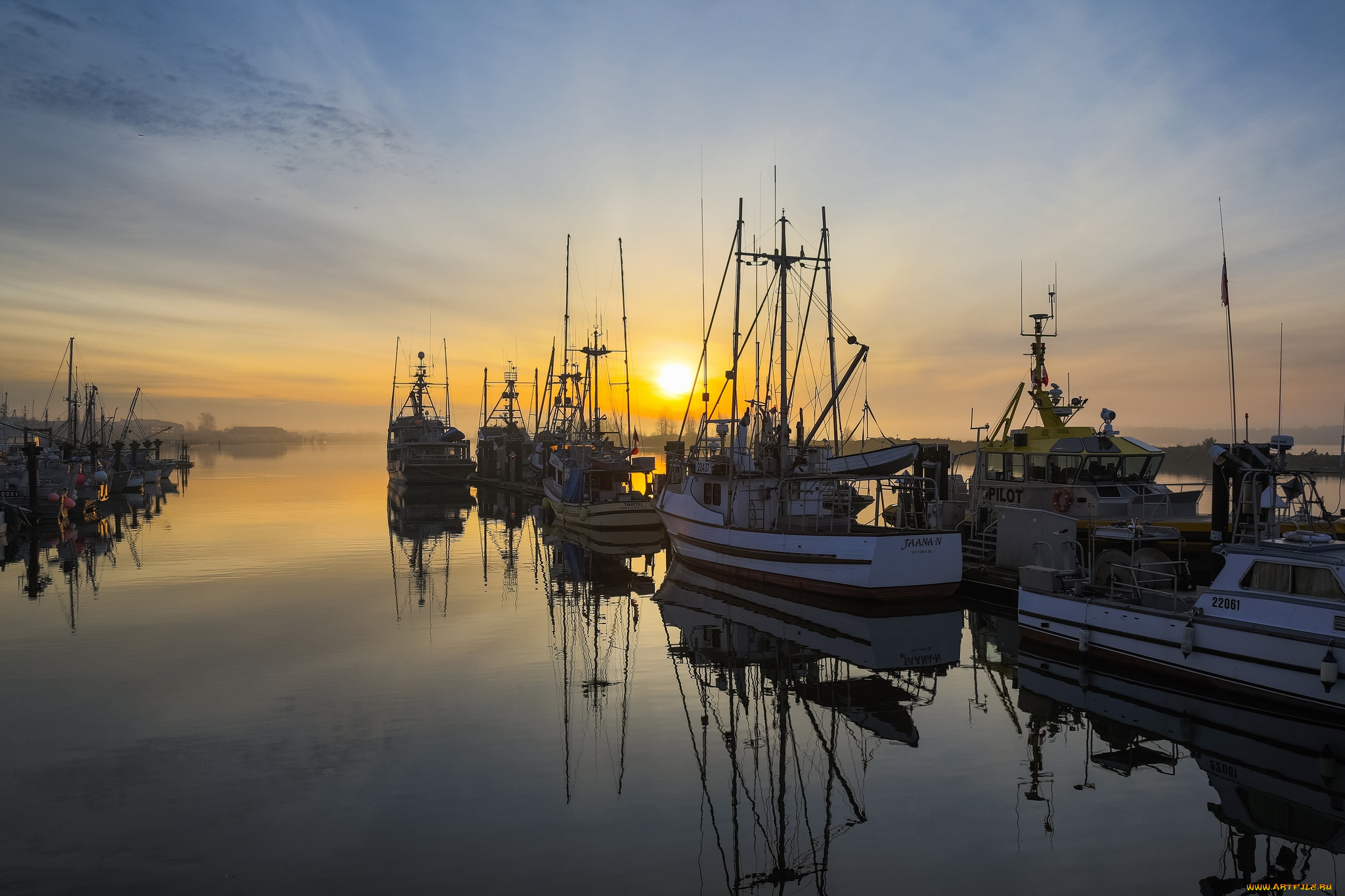 корабли, порты, , , причалы, сумерки, причал