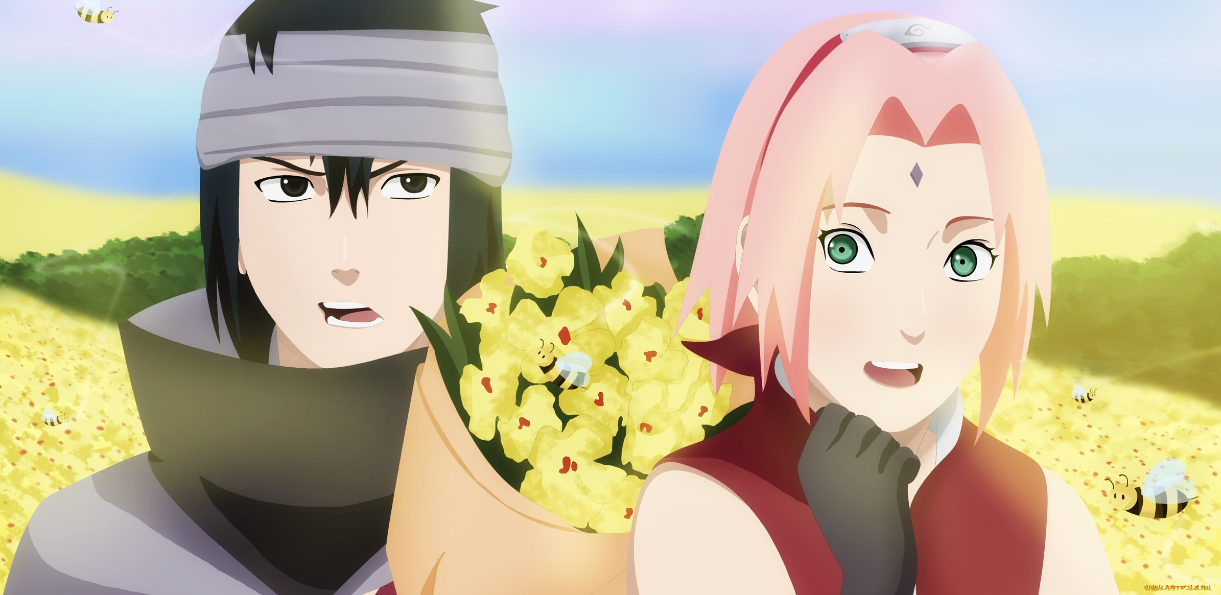 аниме, naruto, sakura