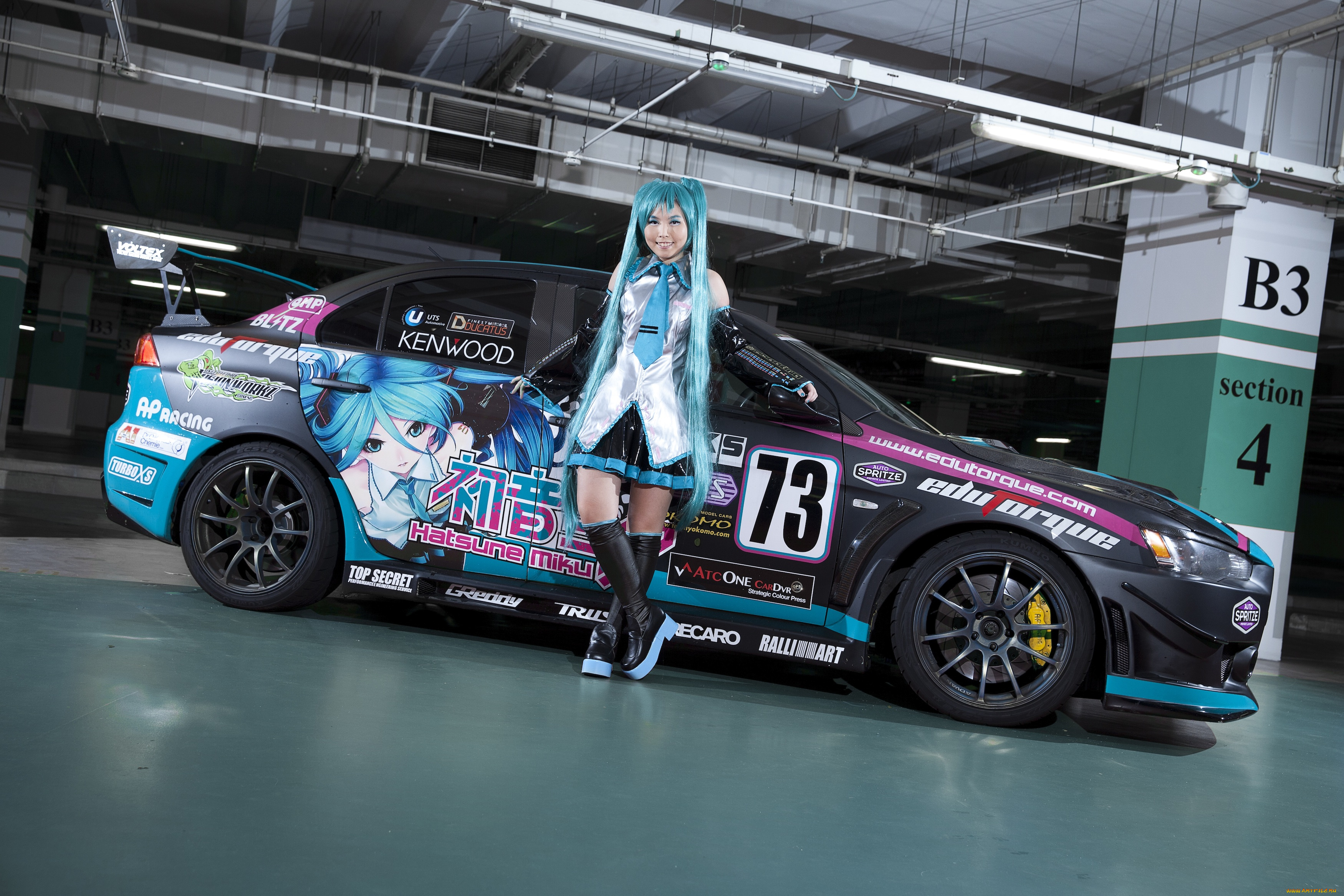 автомобили, -авто, с, девушками, woman, tuning, asian