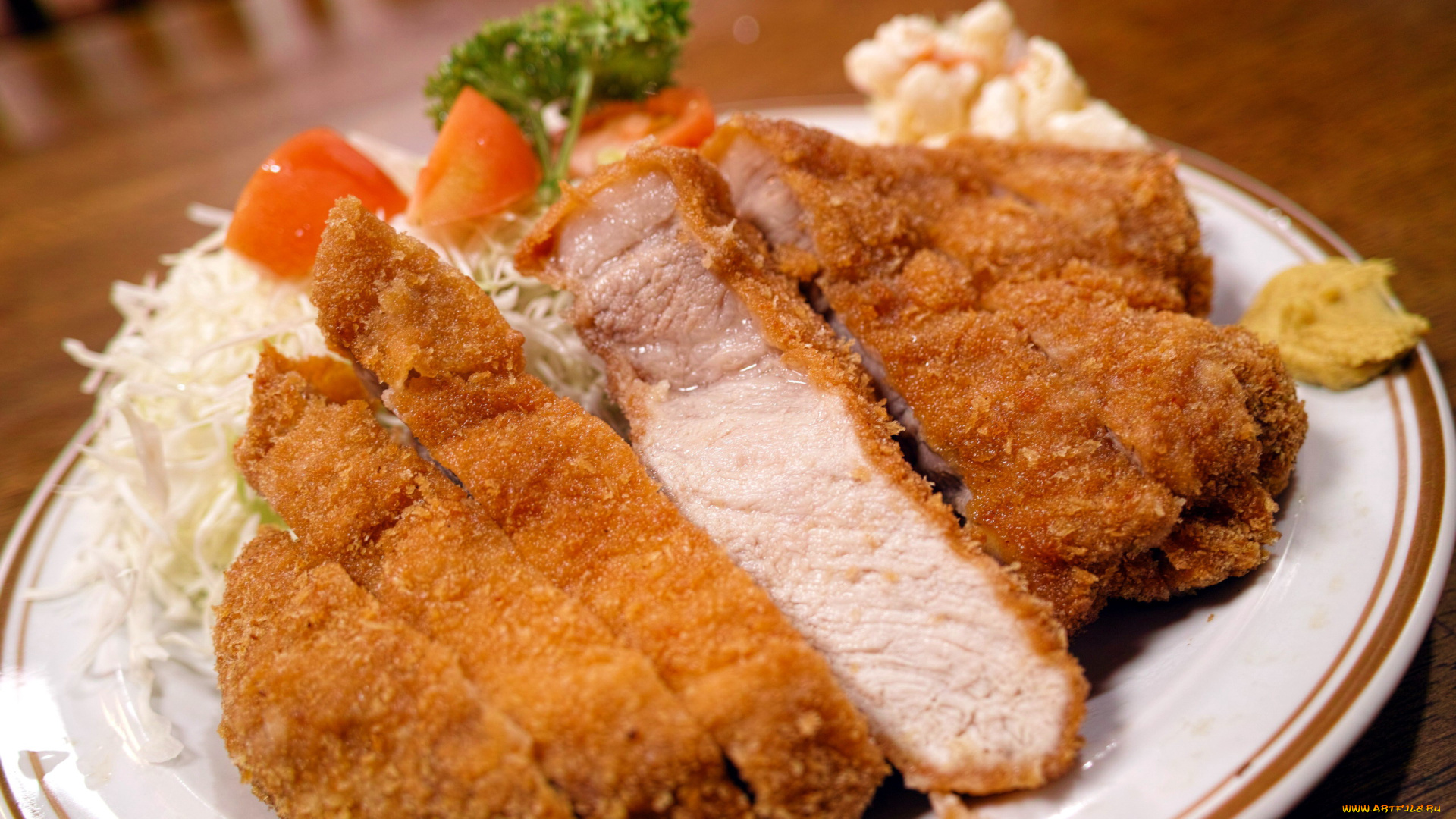 еда, мясные, блюда, сочное, панировка, свинина