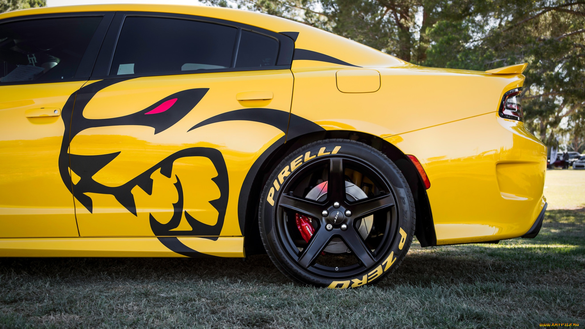 автомобили, фрагменты, автомобиля, dodge, hellcat, charger