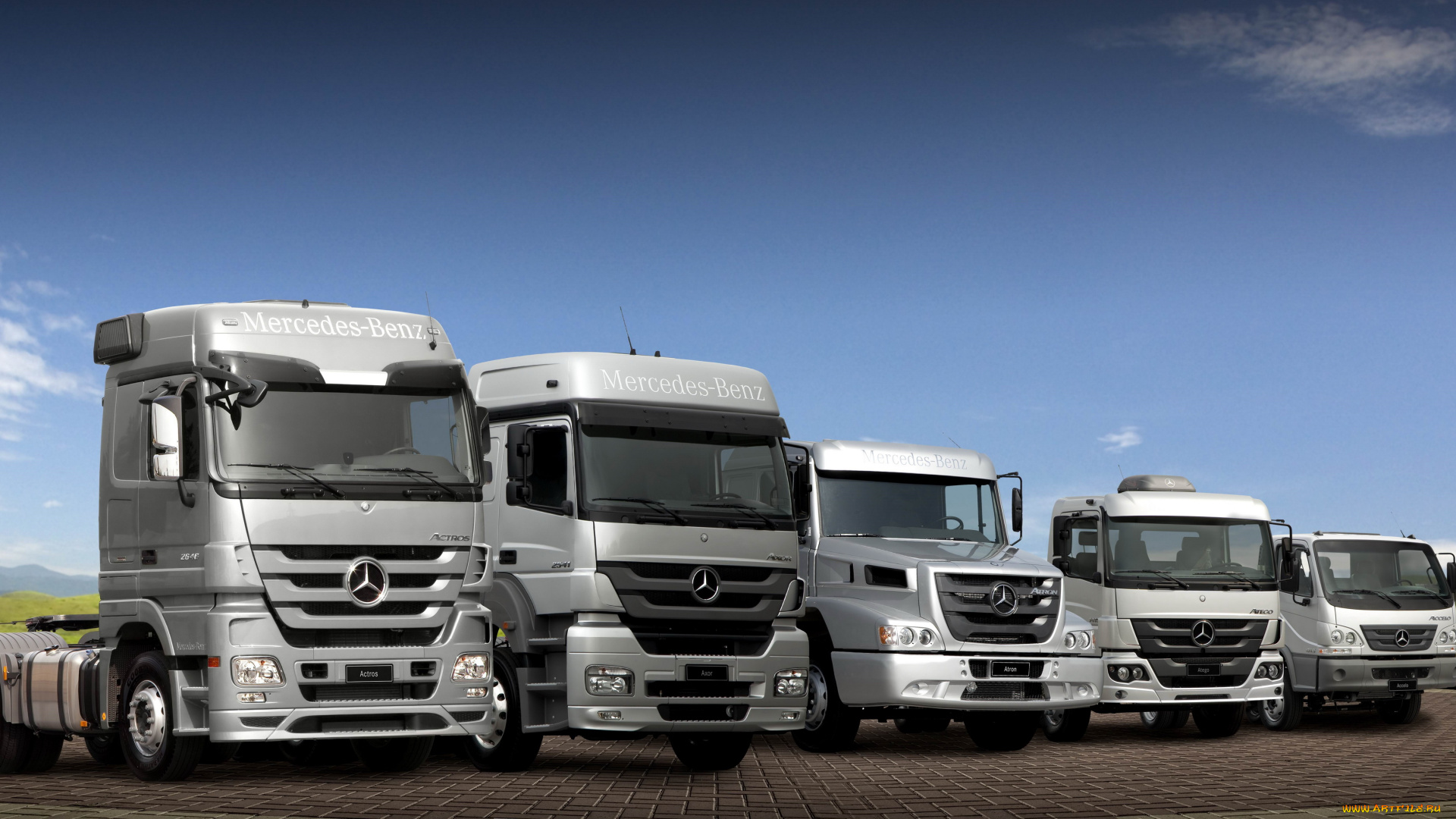 автомобили, mercedes, trucks, mercedes