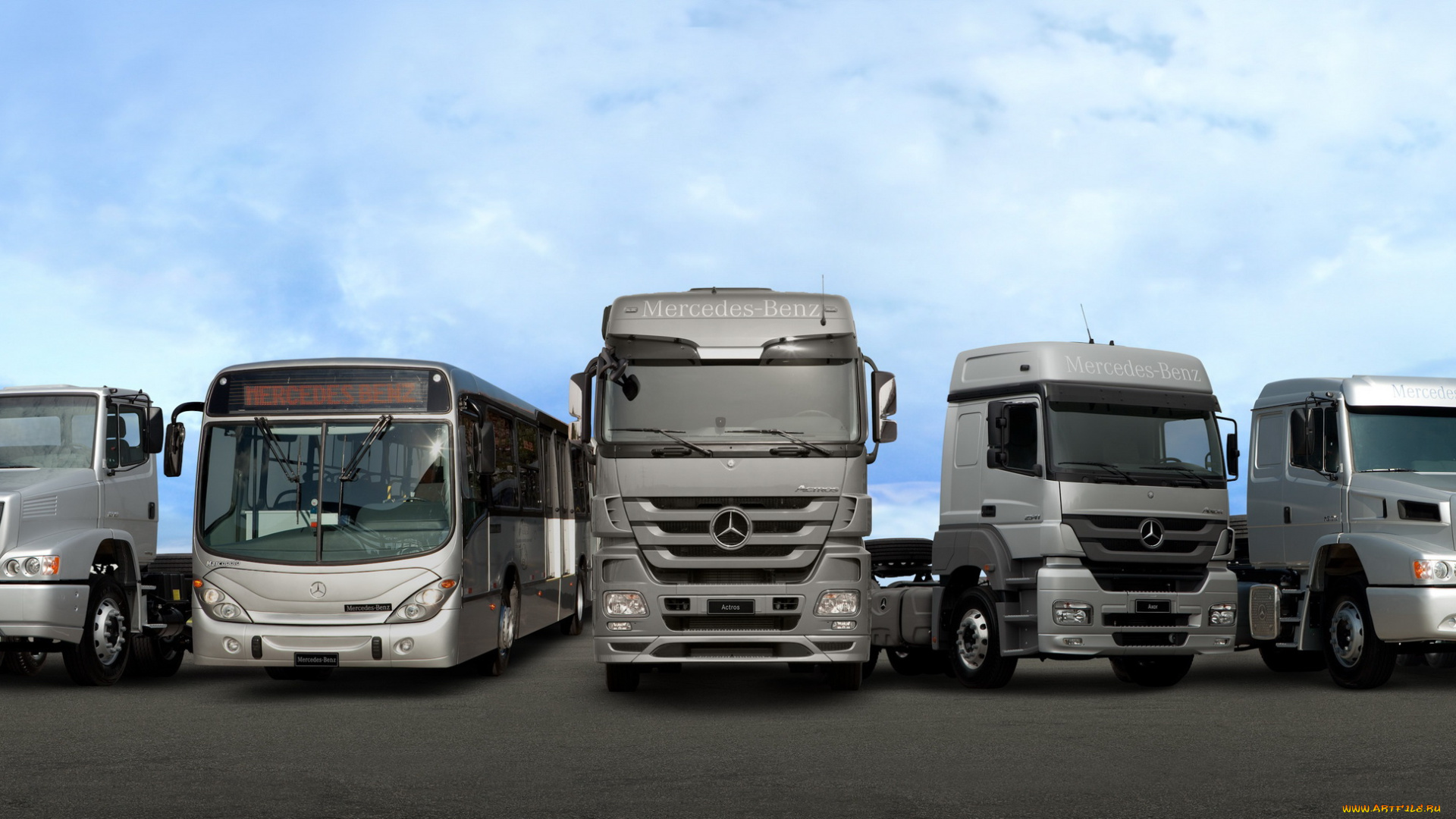 автомобили, mercedes, trucks, mercedes