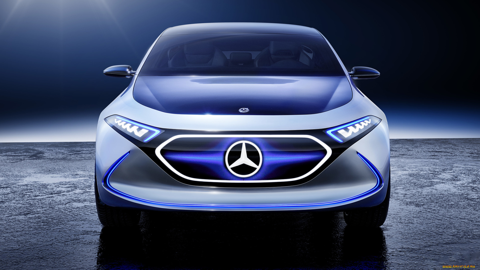 mercedes-benz, eqa, concept, 2017, автомобили, mercedes-benz, 2017, concept, eqa