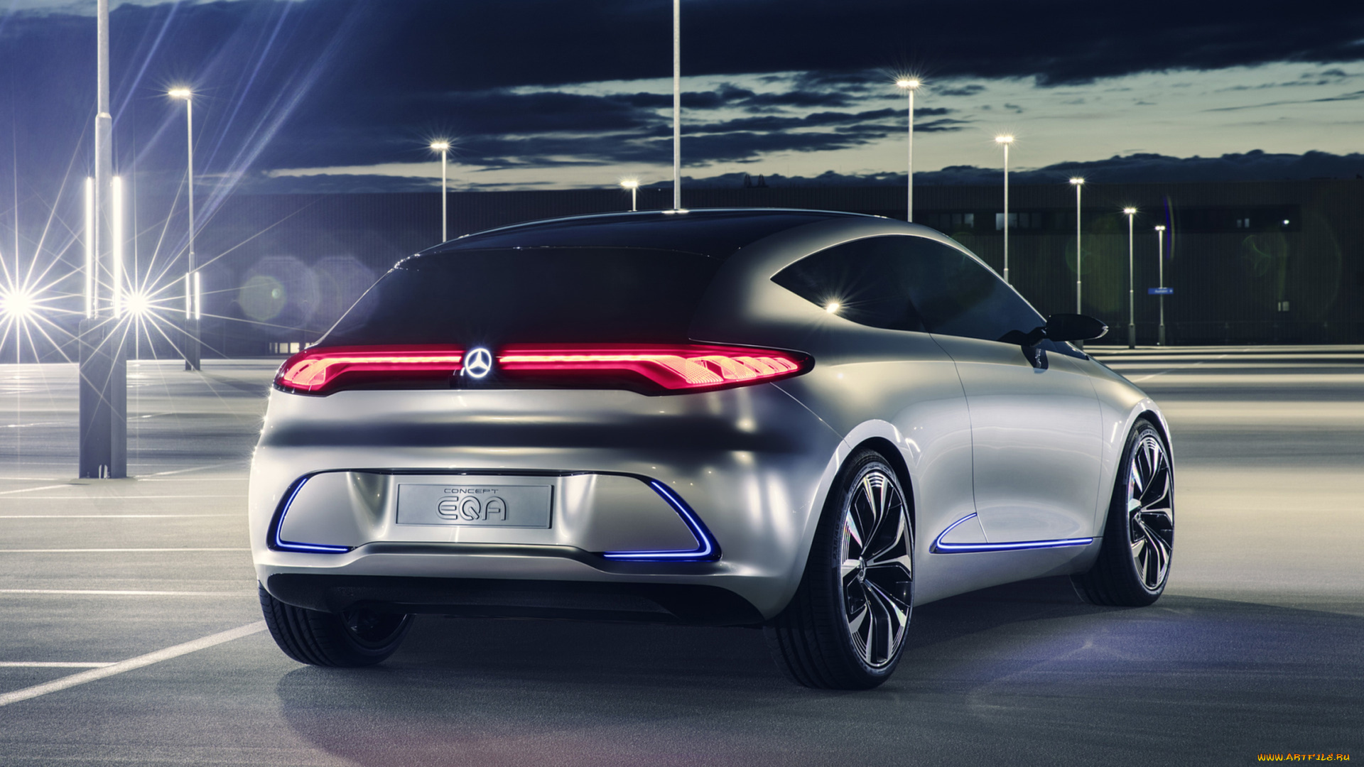 mercedes-benz, eqa, concept, 2017, автомобили, mercedes-benz, 2017, concept, eqa