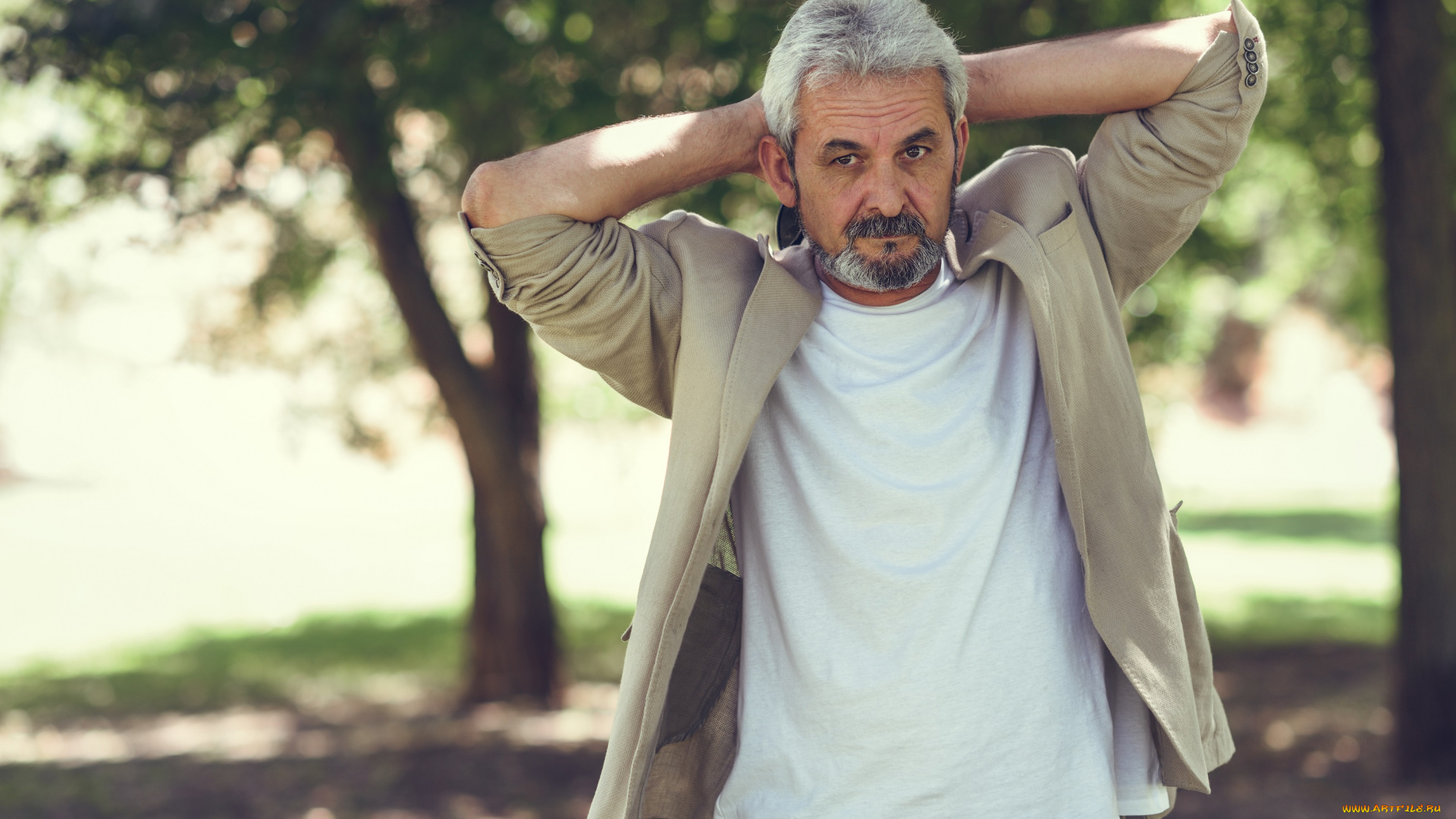 мужчины, -, unsort, природа, поза, улица, наряд, мужчина