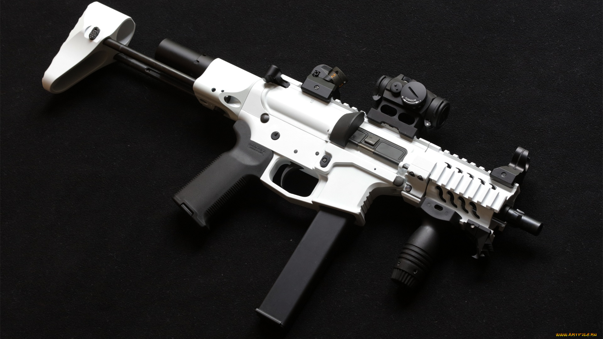 оружие, автоматы, ar15, фон, 9mm