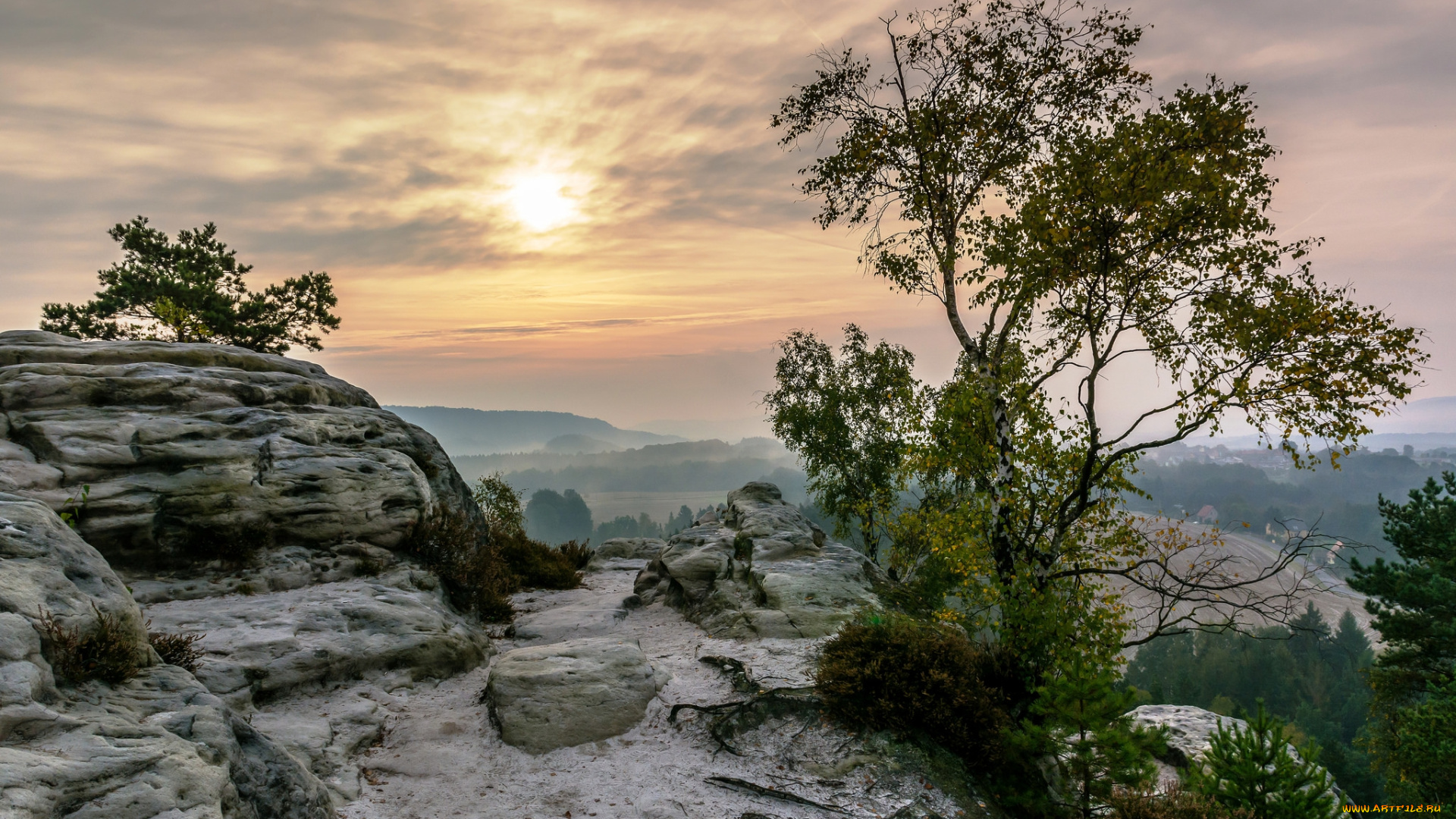 природа, горы, простор