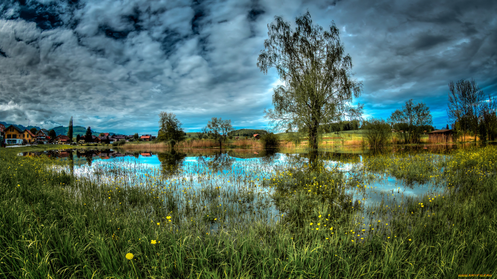 природа, реки, озера, простор