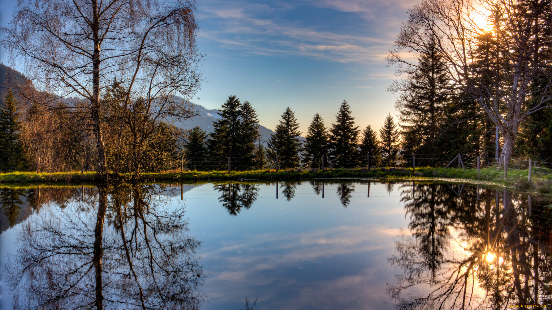 природа, реки, озера, простор