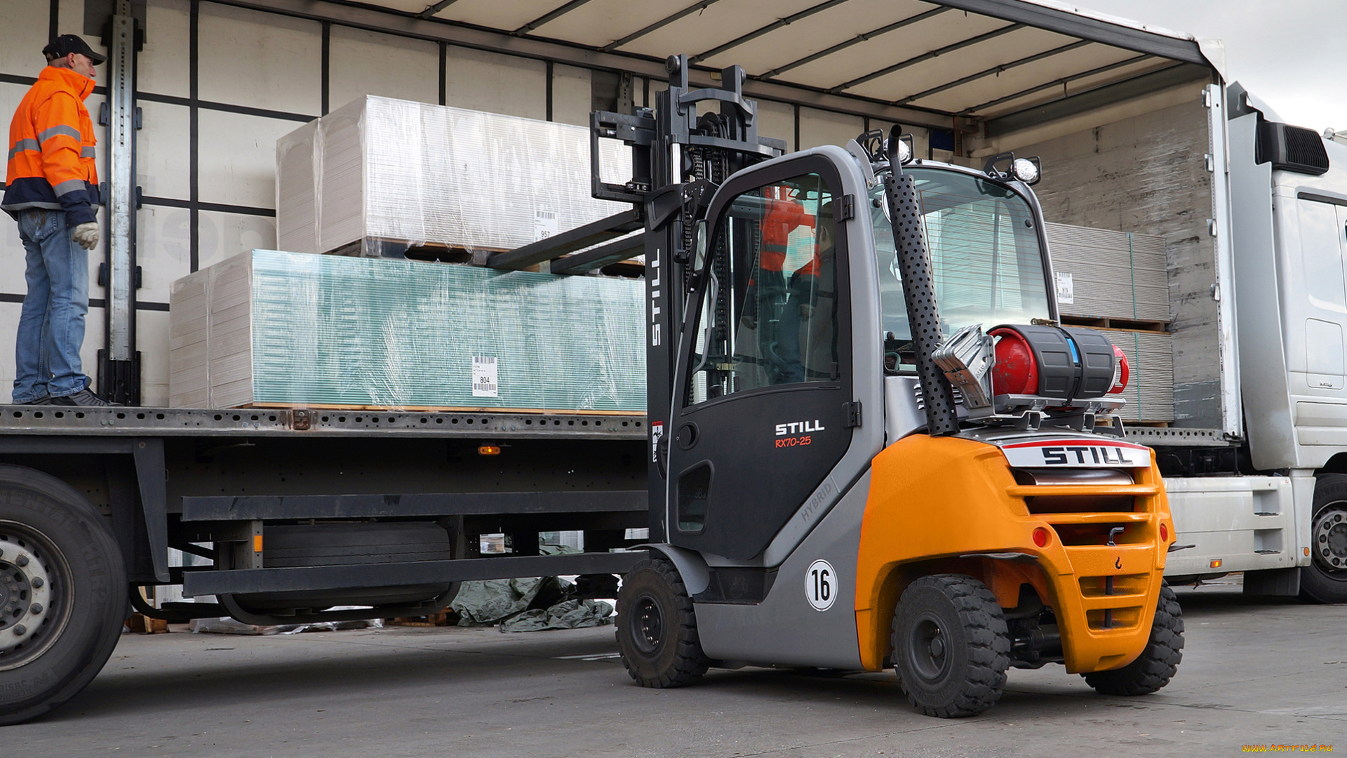 техника, автопогрузчики, still