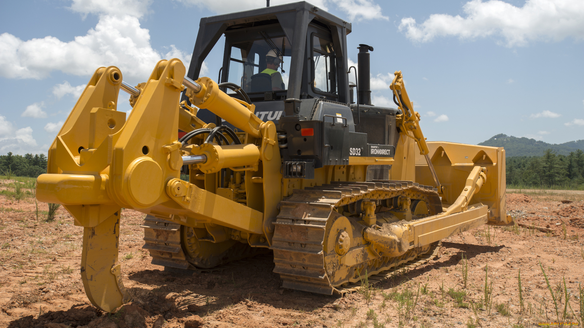 техника, бульдозеры, shantui