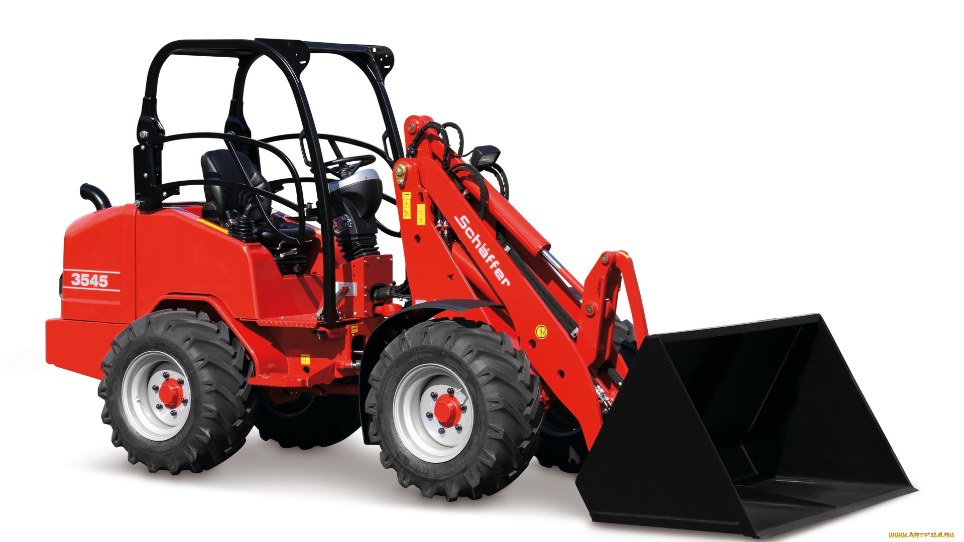 техника, фронтальные, погрузчики, schaffer