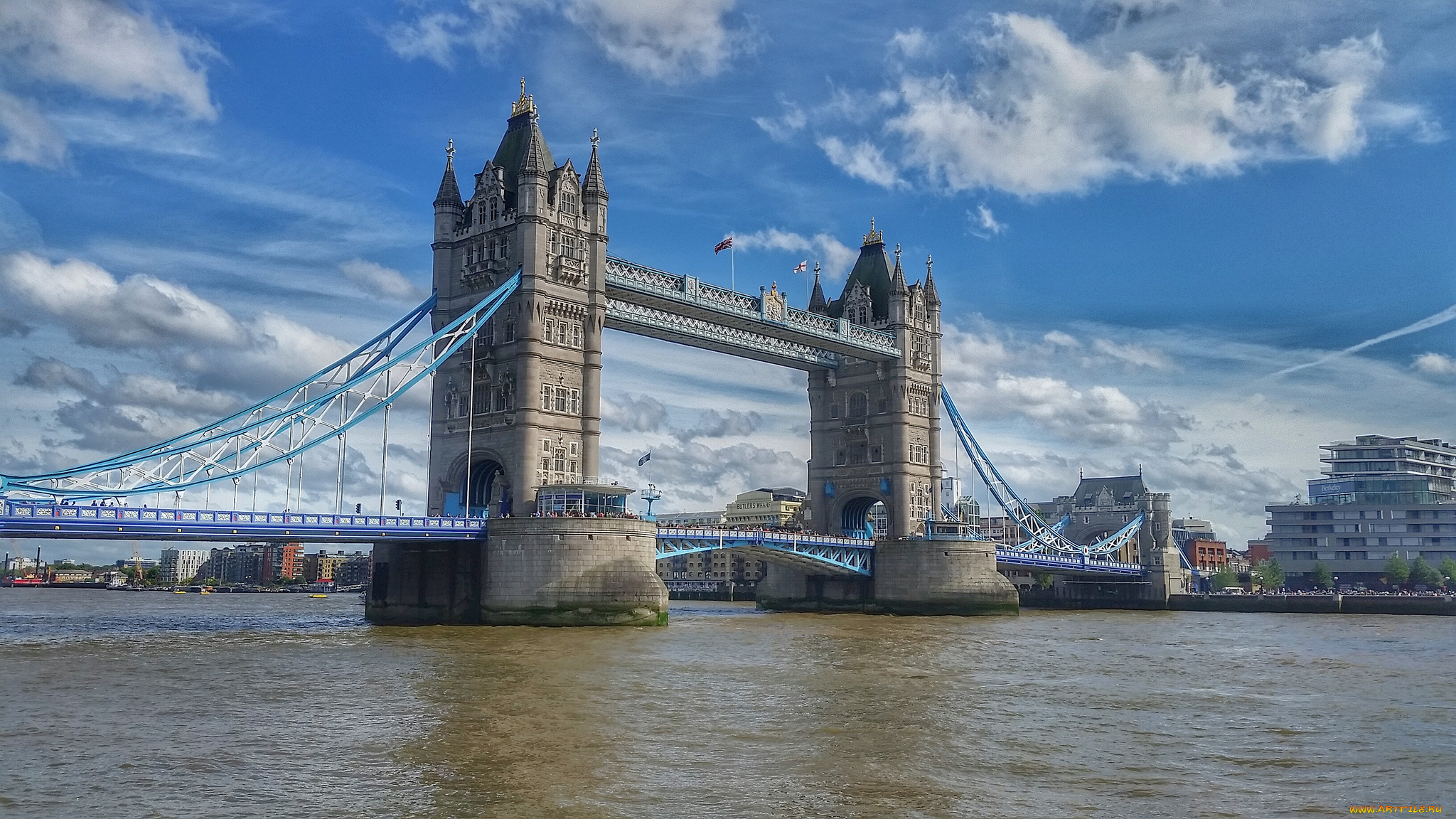 города, лондон, , великобритания, простор