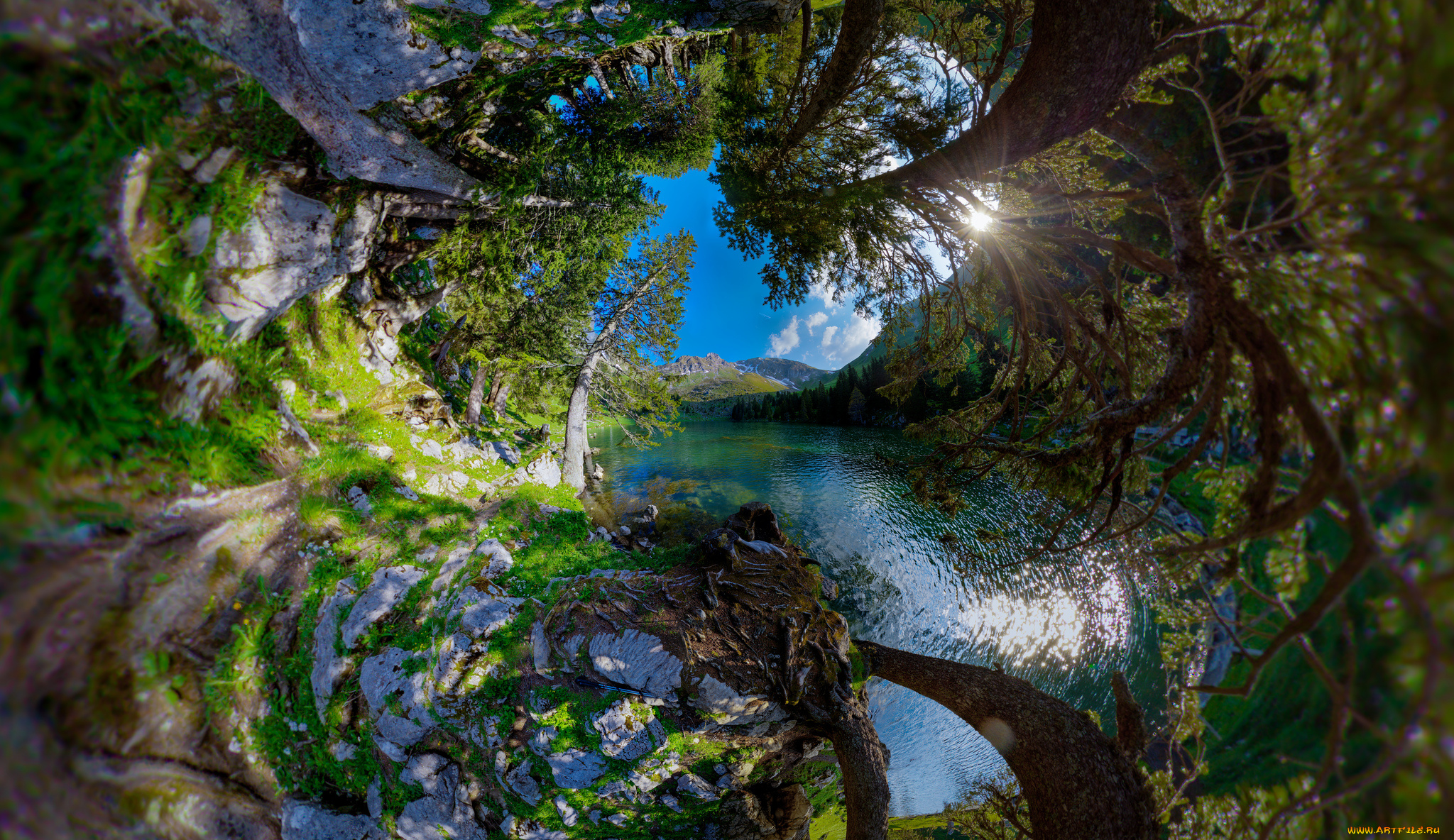 природа, реки, озера, простор