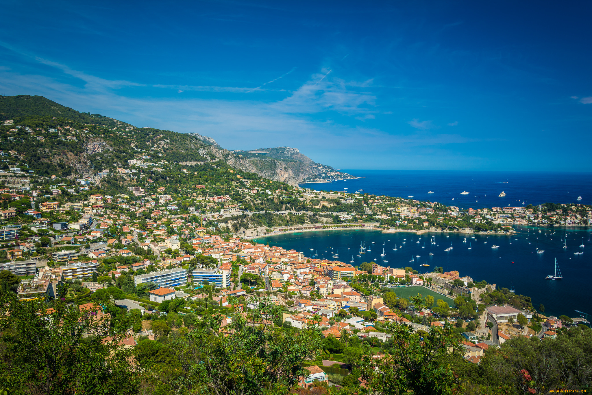 mont, alban, , france, города, -, панорамы, простор