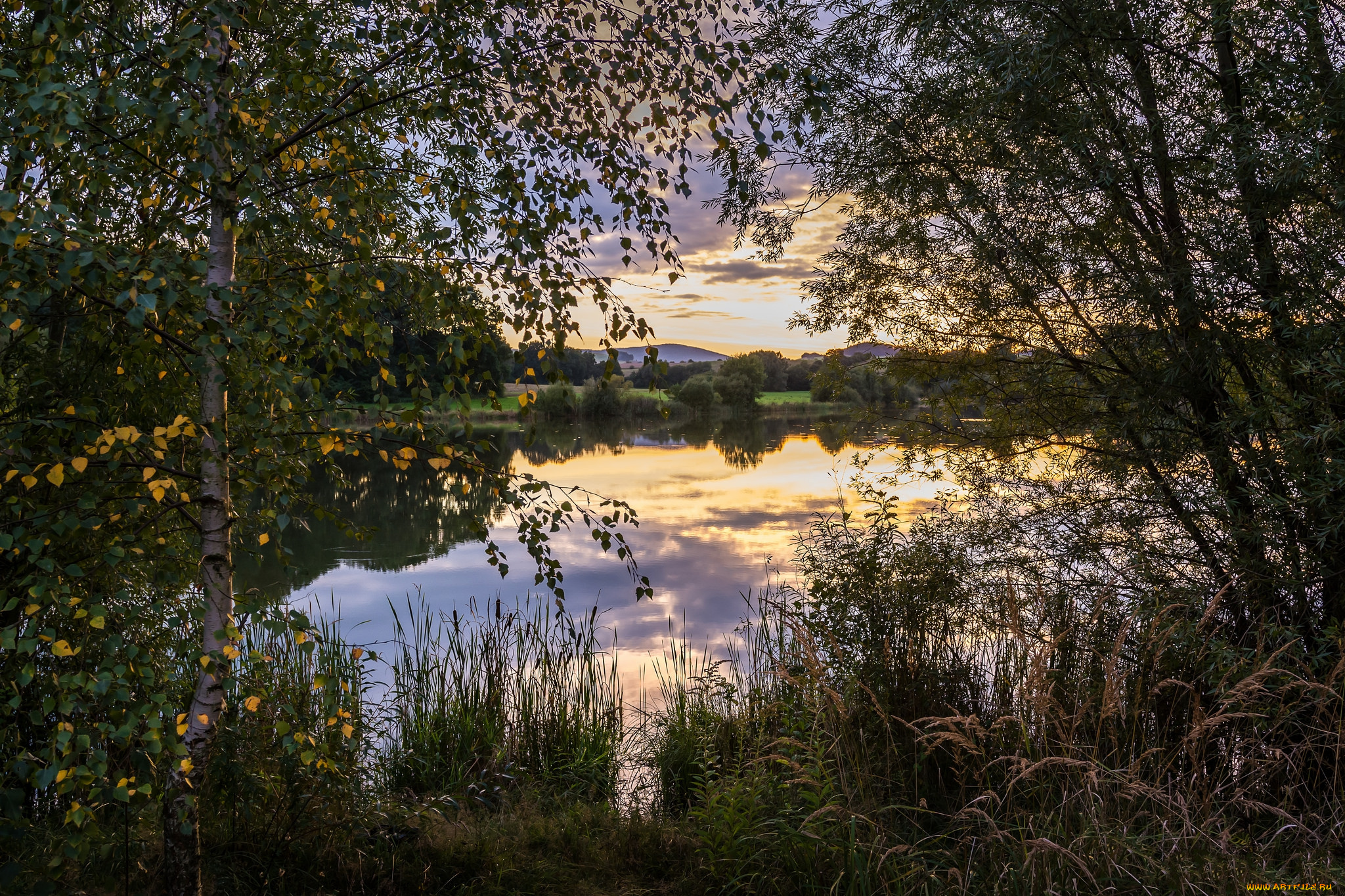 природа, реки, озера, простор