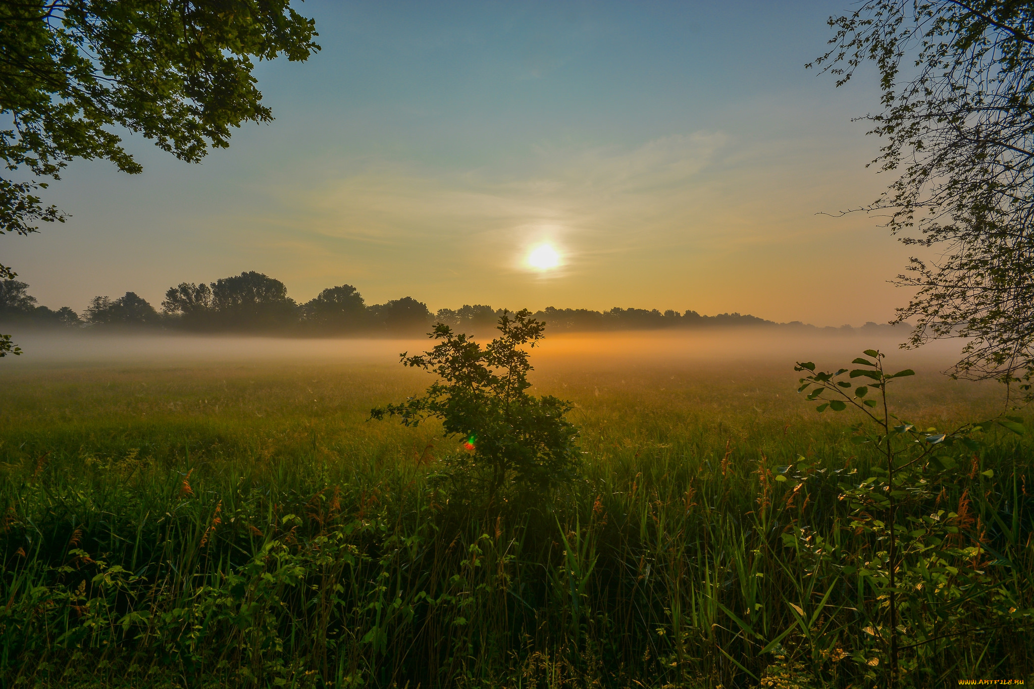 природа, восходы, закаты, простор