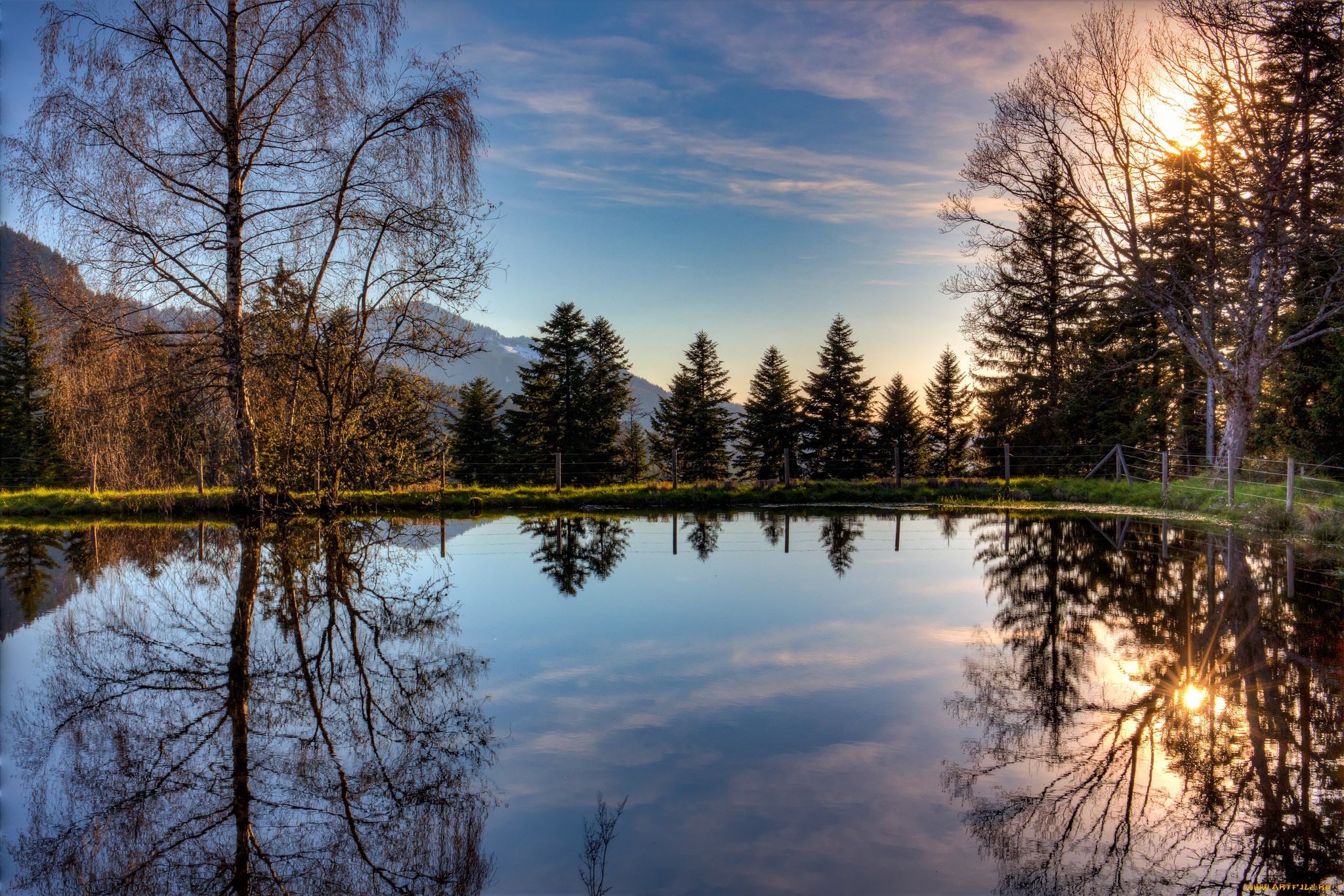 природа, реки, озера, простор