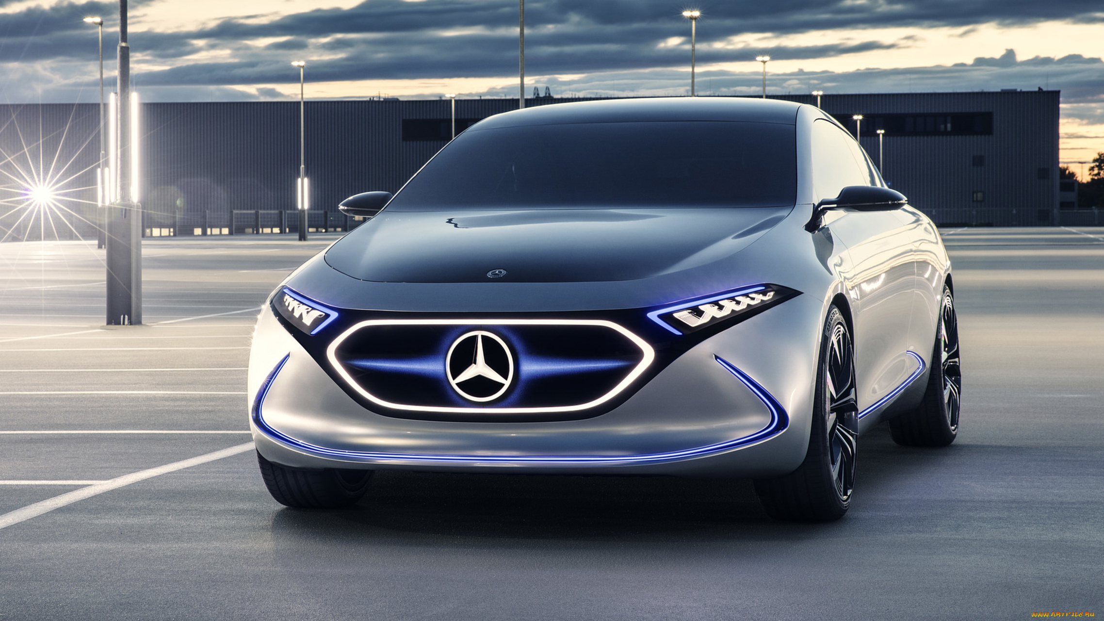 mercedes-benz, eqa, concept, 2017, автомобили, mercedes-benz, 2017, concept, eqa