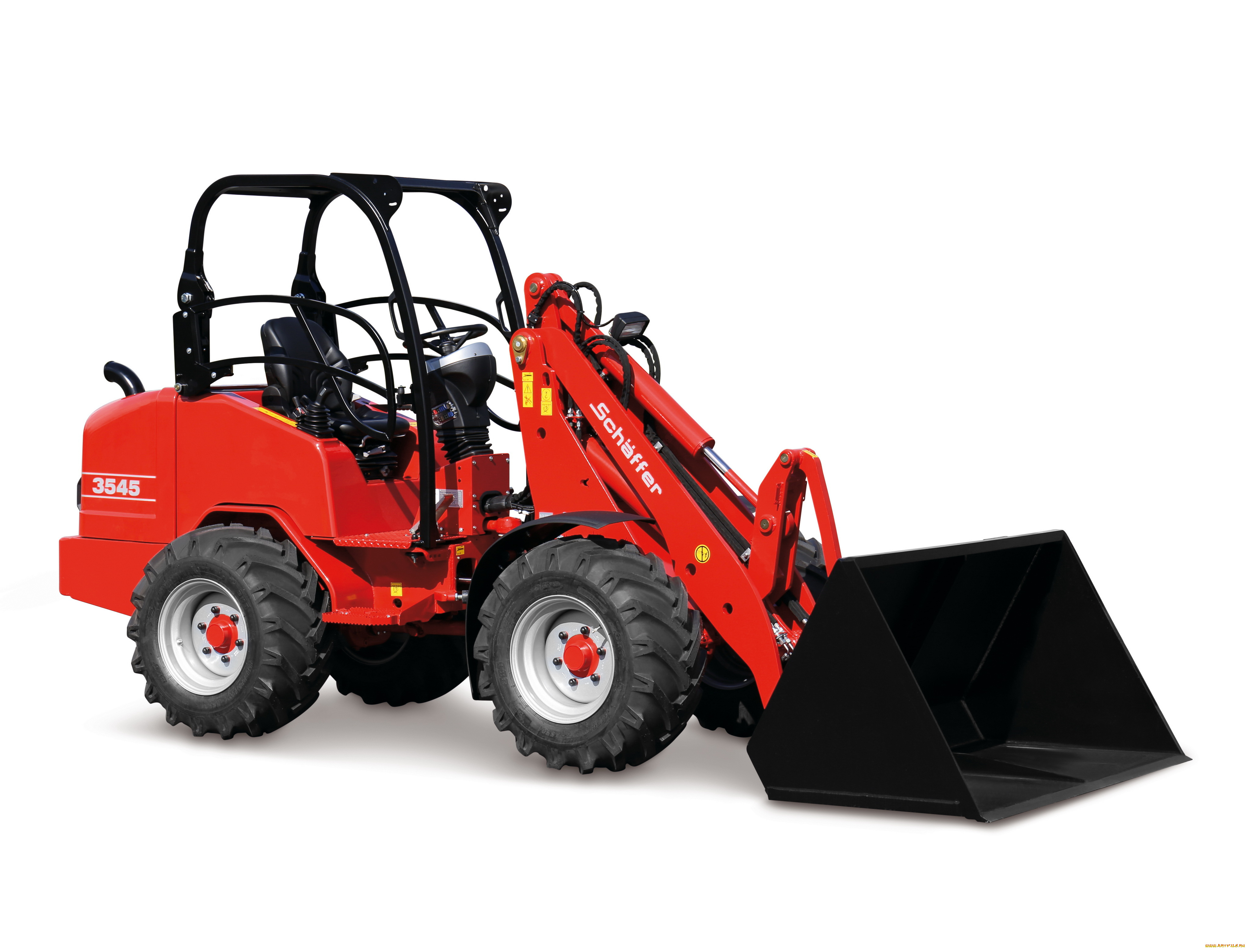 техника, фронтальные, погрузчики, schaffer