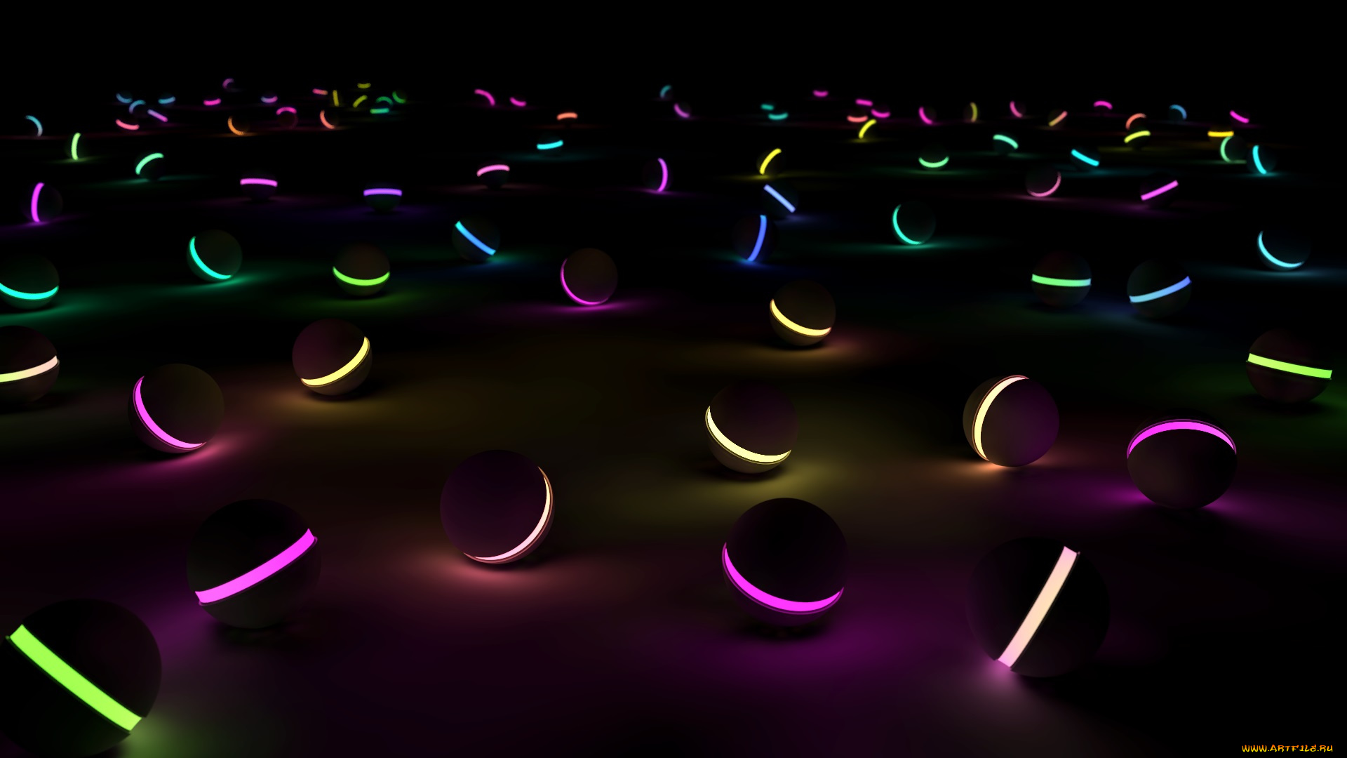 3д, графика, шары, , balls, фон, шары