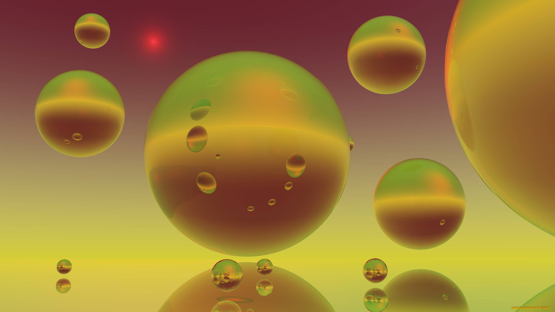 3д, графика, шары, , balls, шары, фон