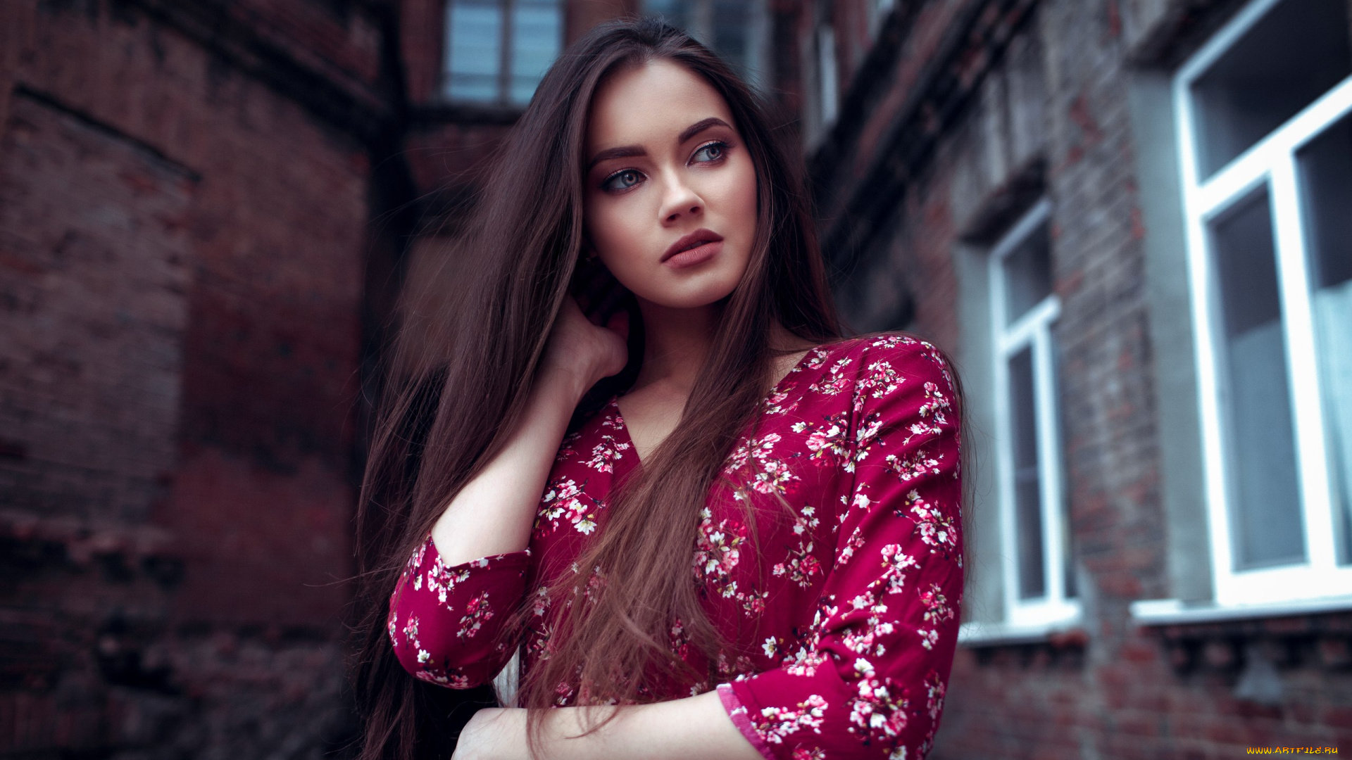 девушка, девушки, -unsort, , брюнетки, темноволосые, модель