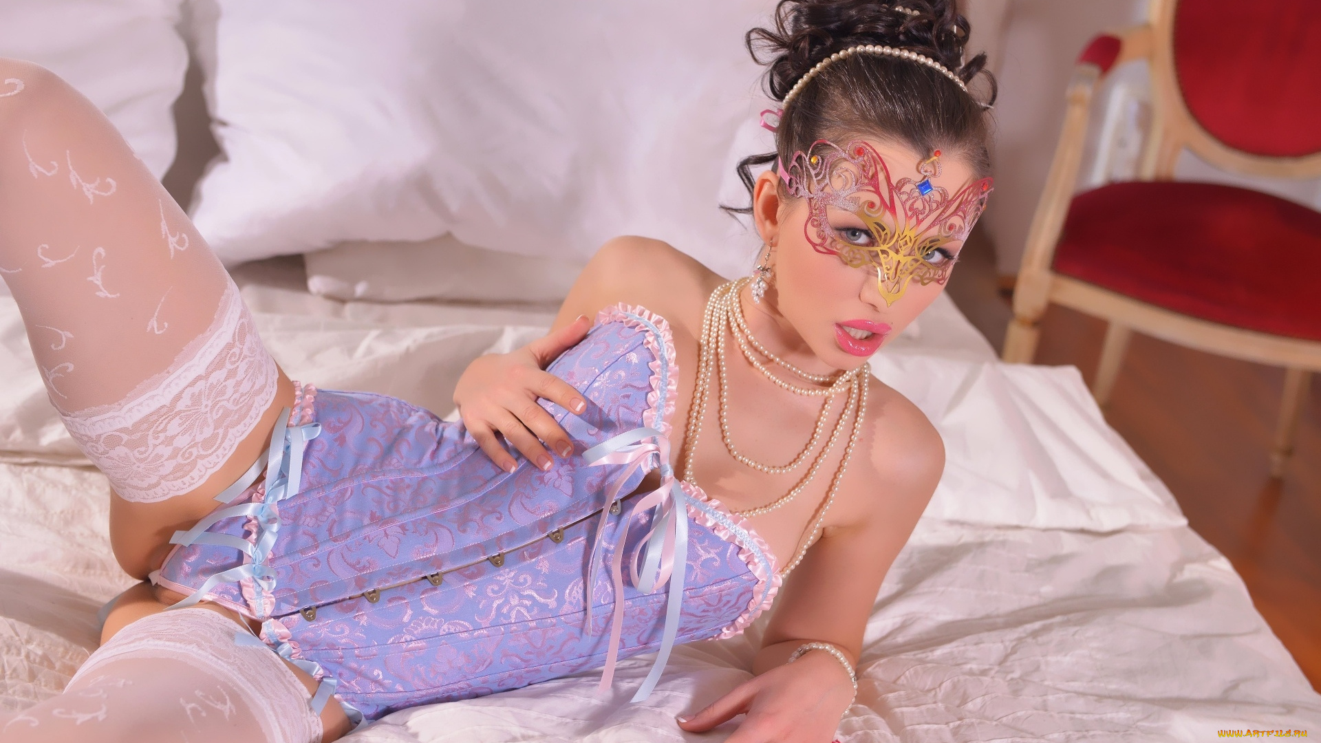 девушки, sasha, rose, фон, взгляд, девушка