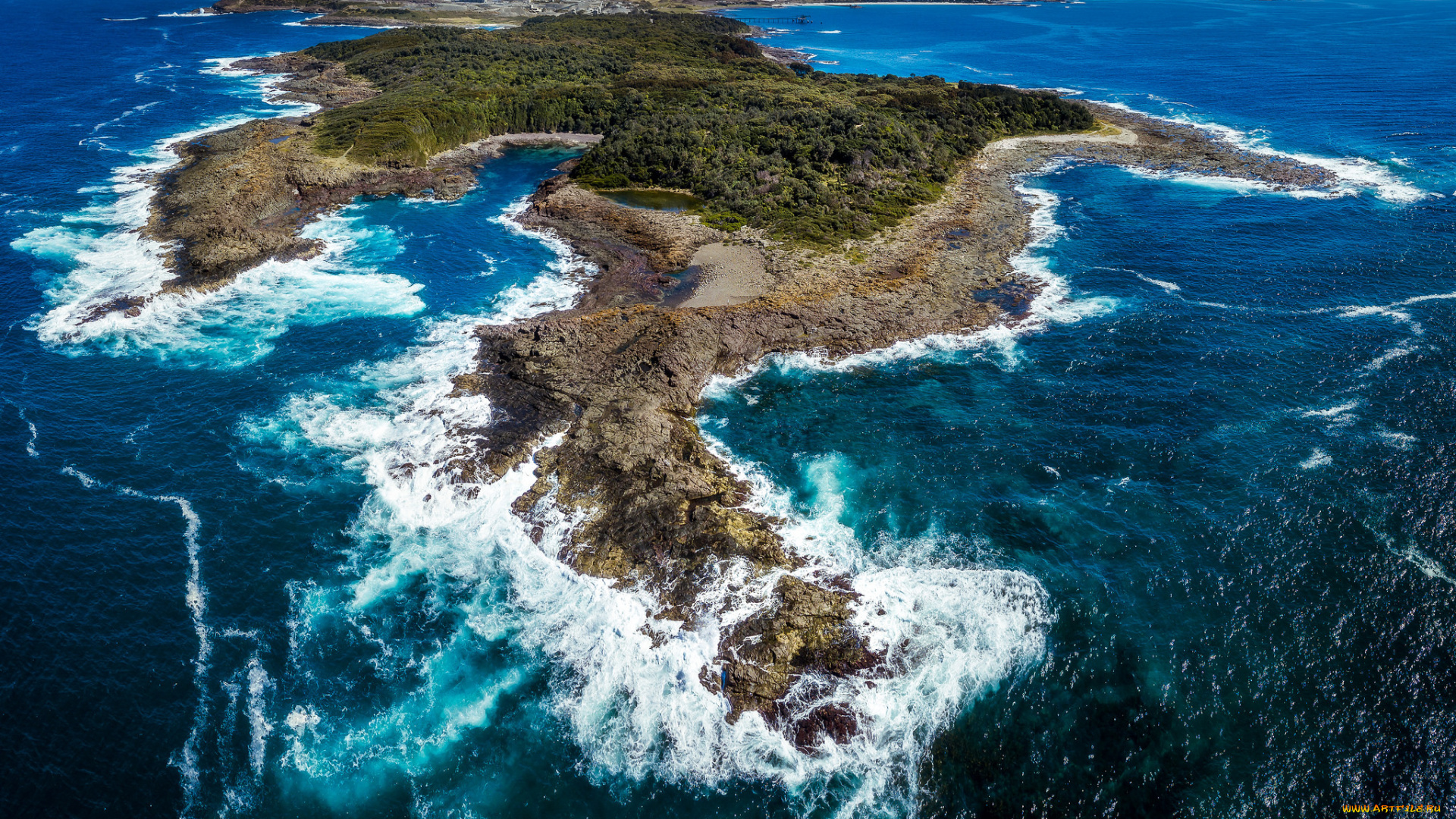 природа, моря, океаны, простор