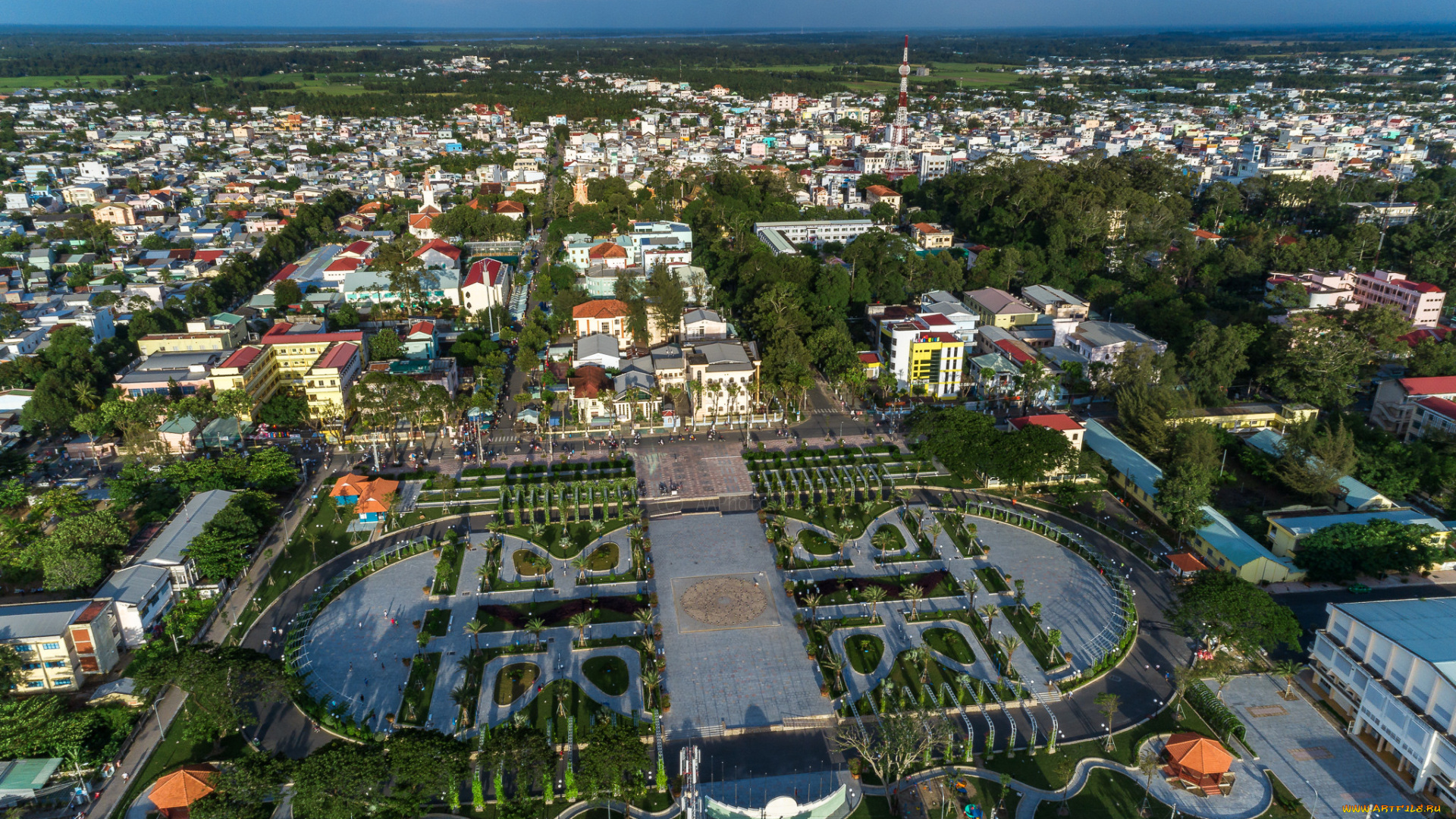 saigon, города, -, панорамы, простор