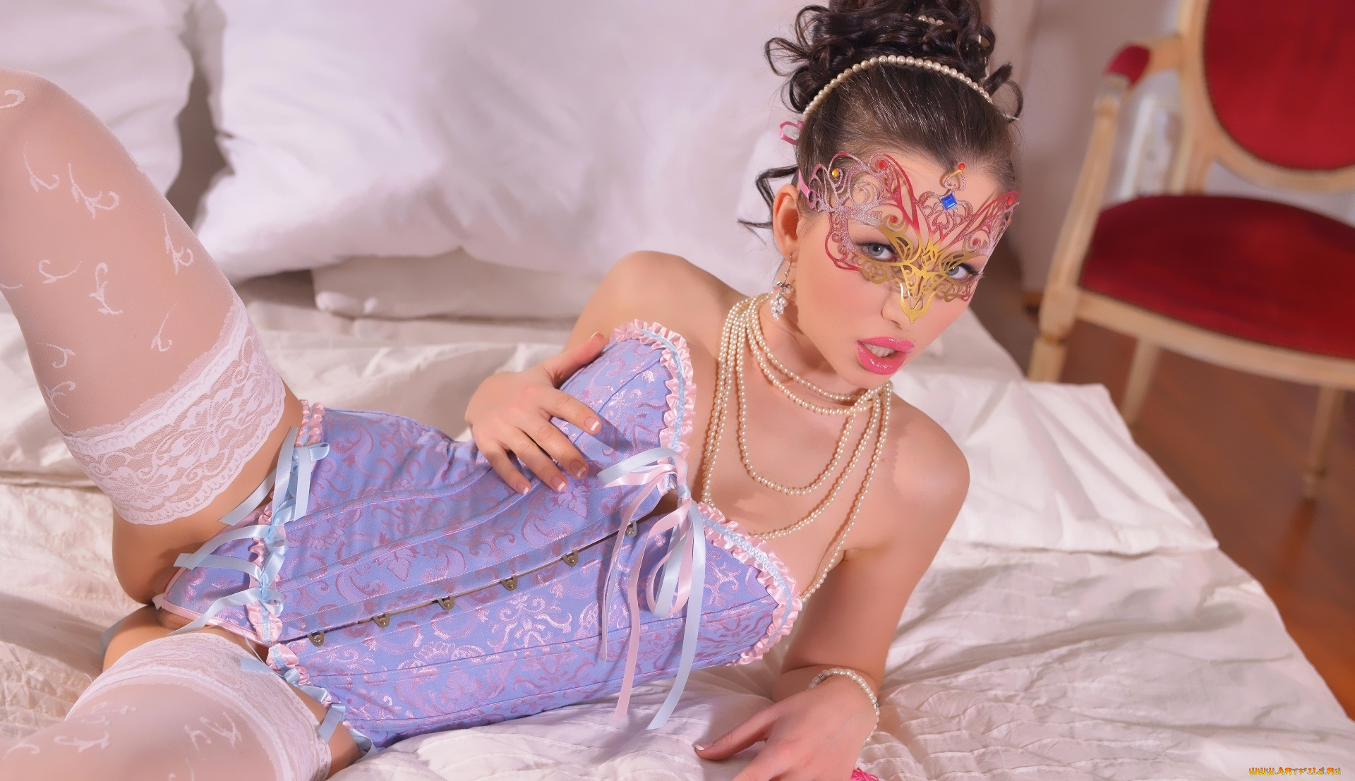 девушки, sasha, rose, фон, взгляд, девушка