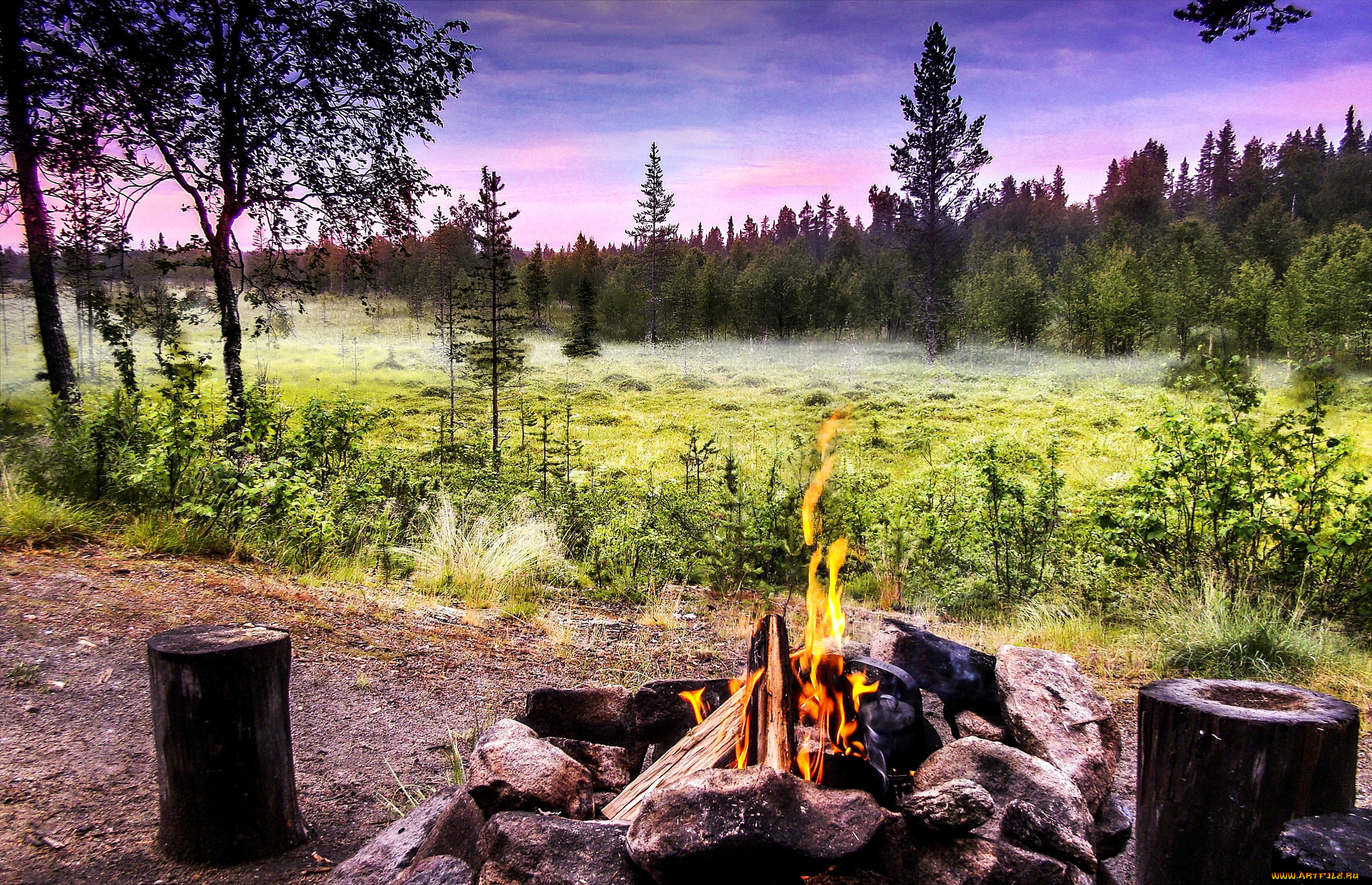 природа, пейзажи, простор