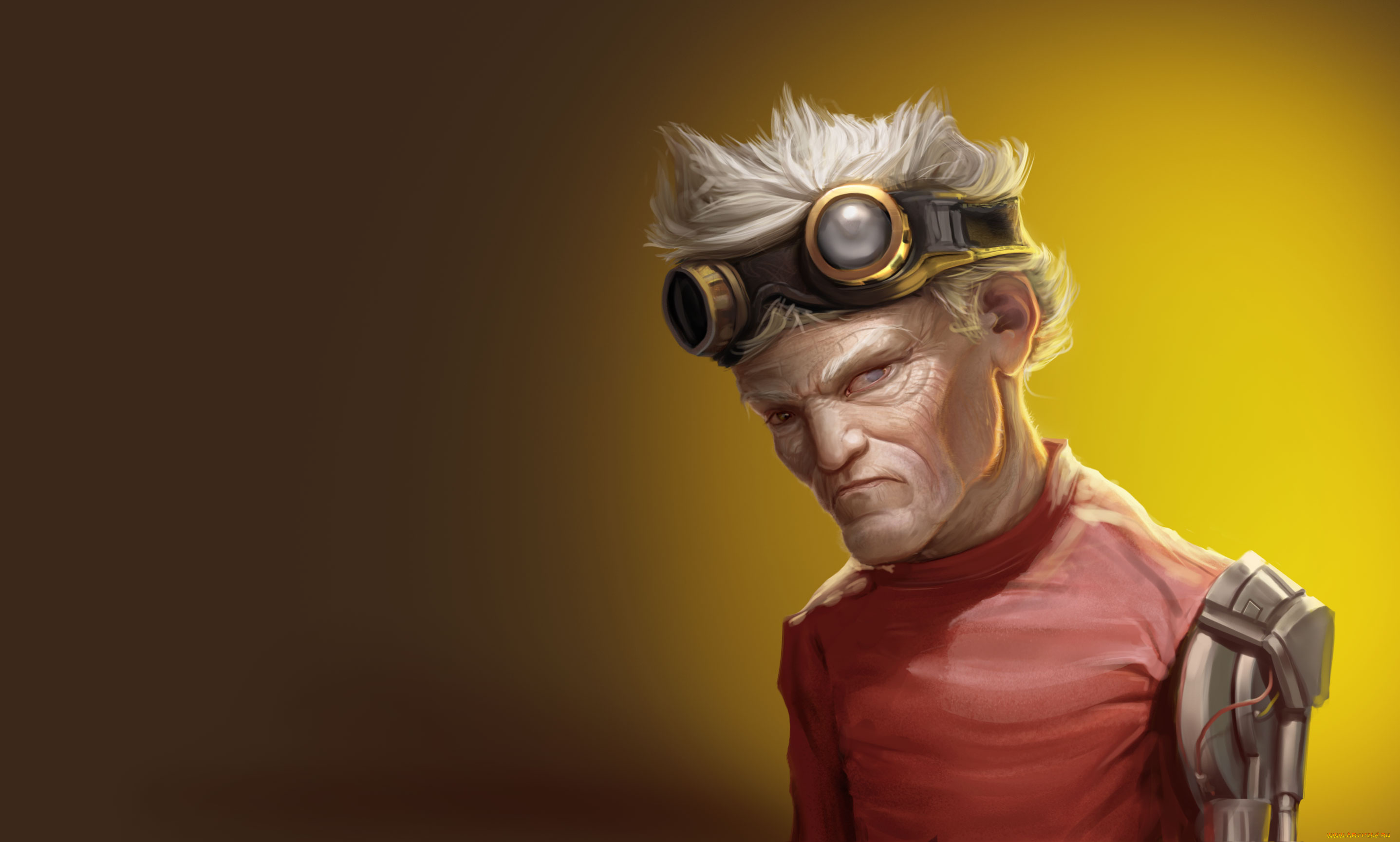 фэнтези, роботы, , киборги, , механизмы, взгляд, фон, мужчина