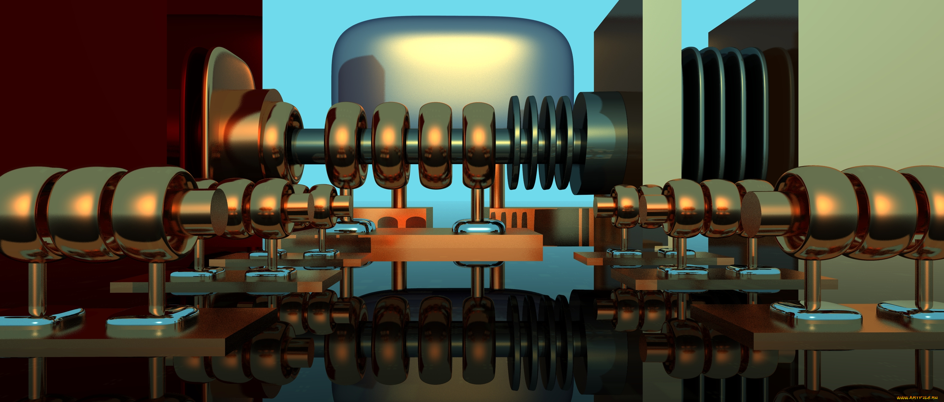 3д, графика, моделирование, , modeling, цвет, фон, узор